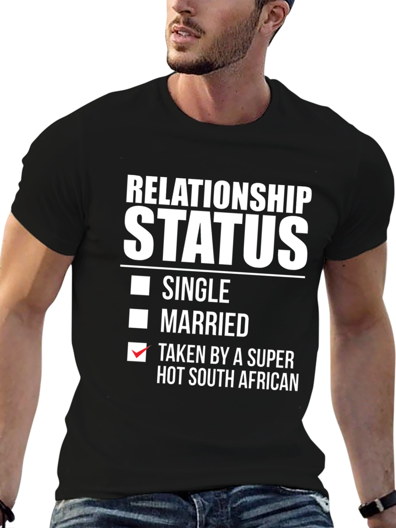 Relationship Status Funny South African T-Shirt