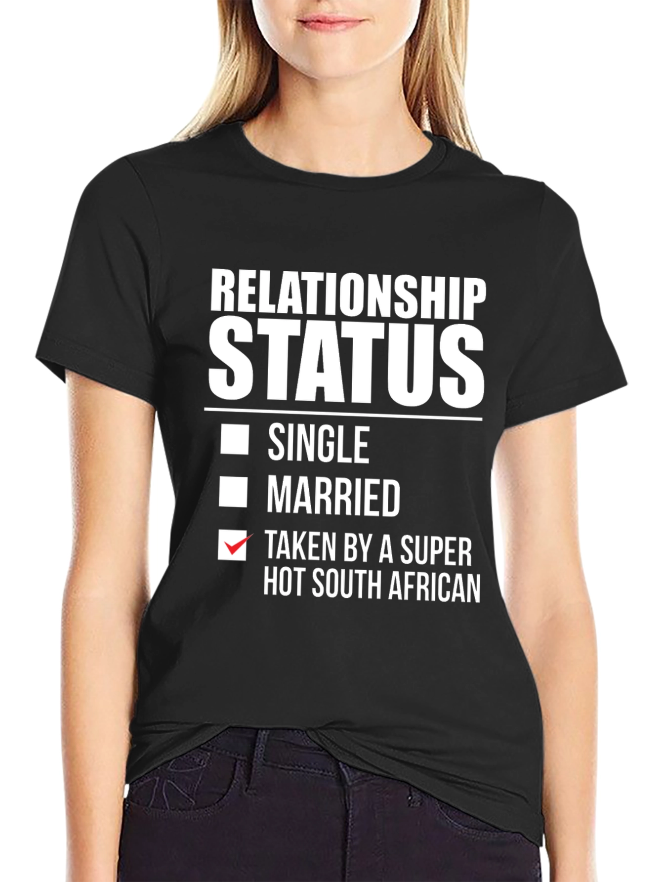 Relationship Status Funny South African T-Shirt