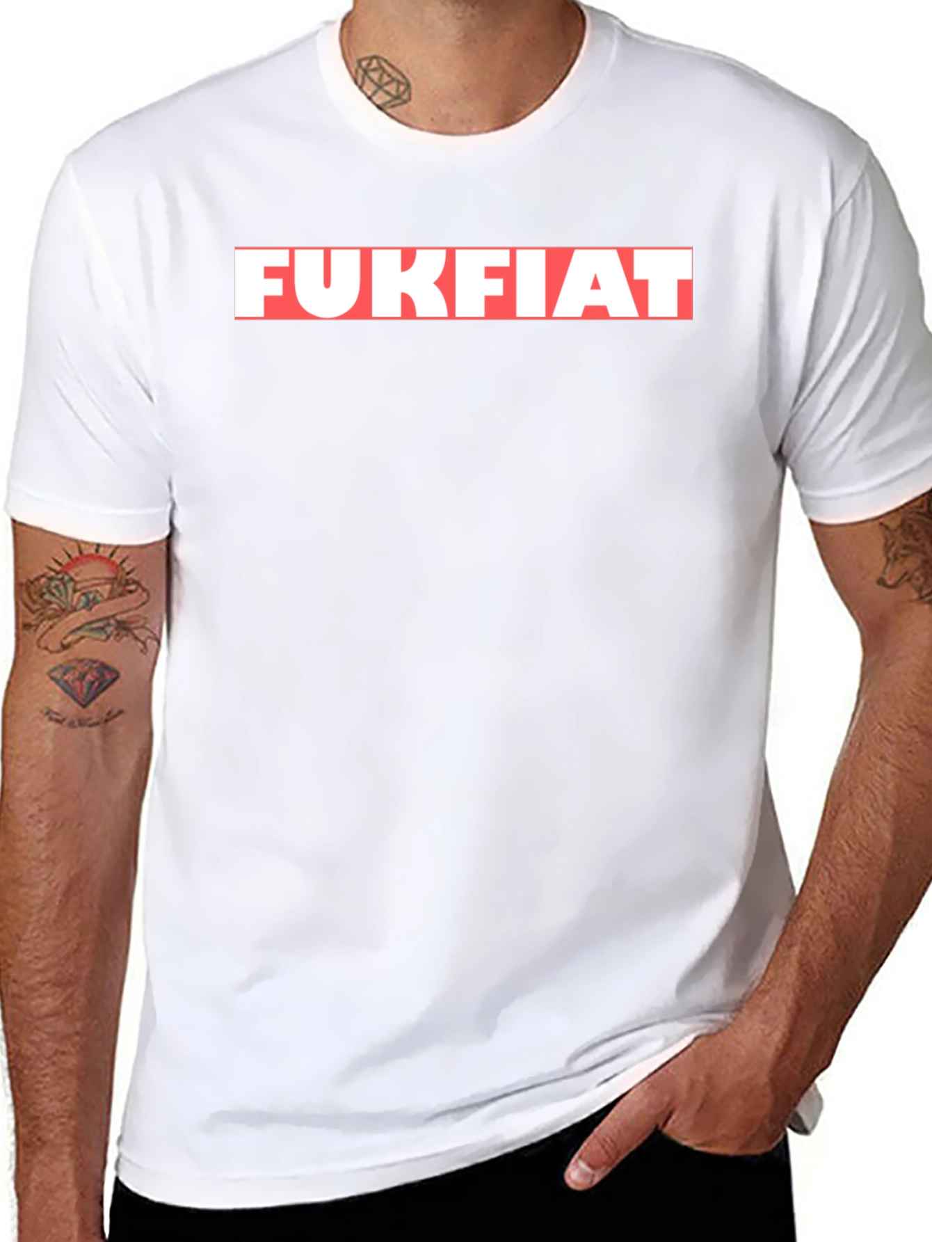 FUKFIAT Graphic Tee - Bold Statement T-Shirt