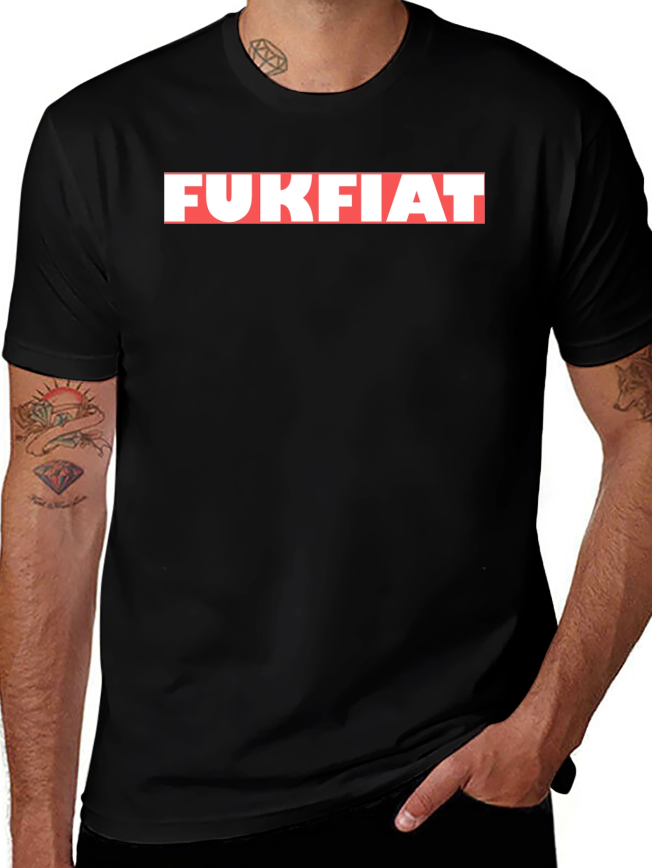 FUKFIAT Graphic Tee - Bold Statement T-Shirt