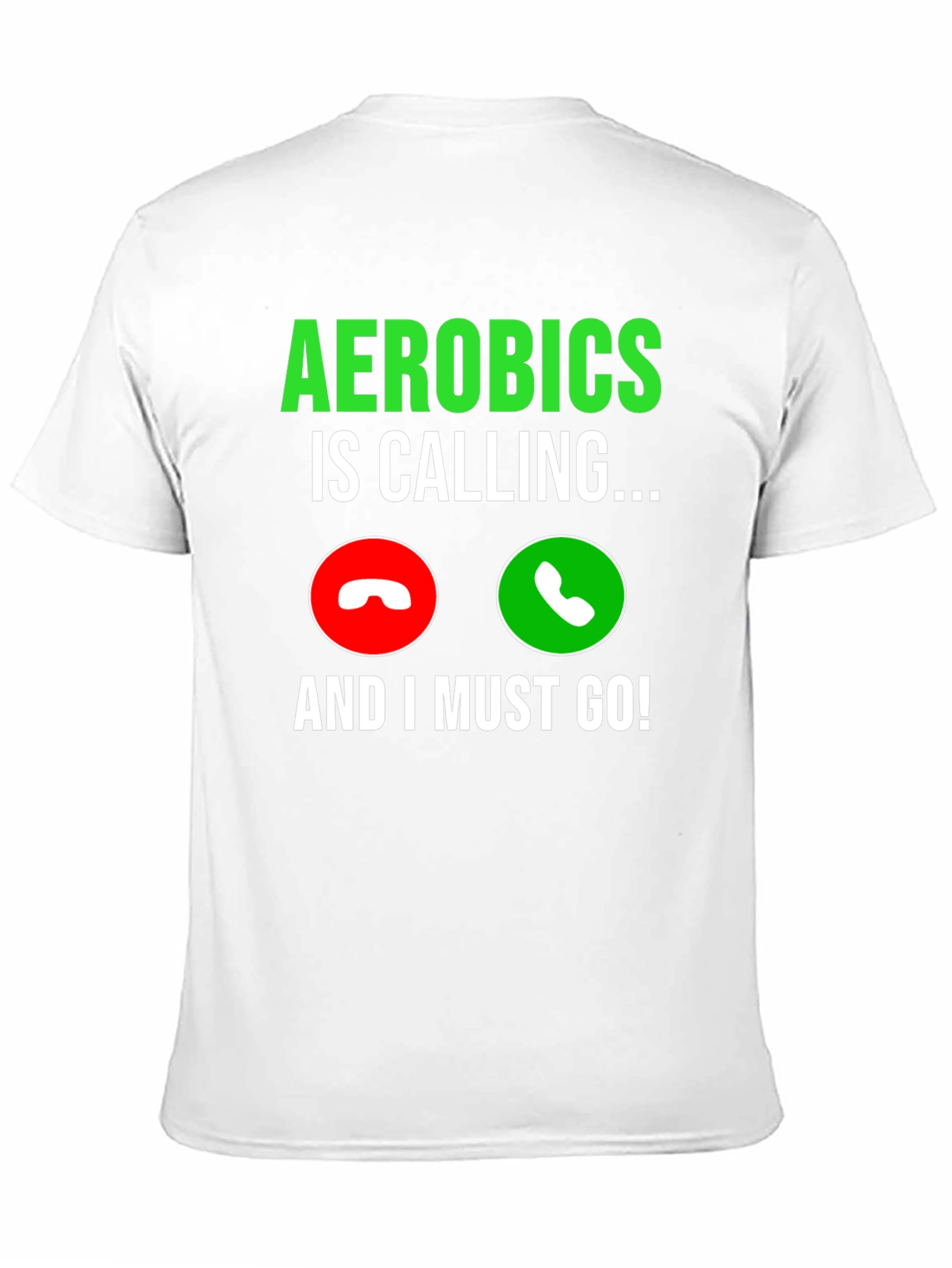 Aerobics Calling Black T-Shirt