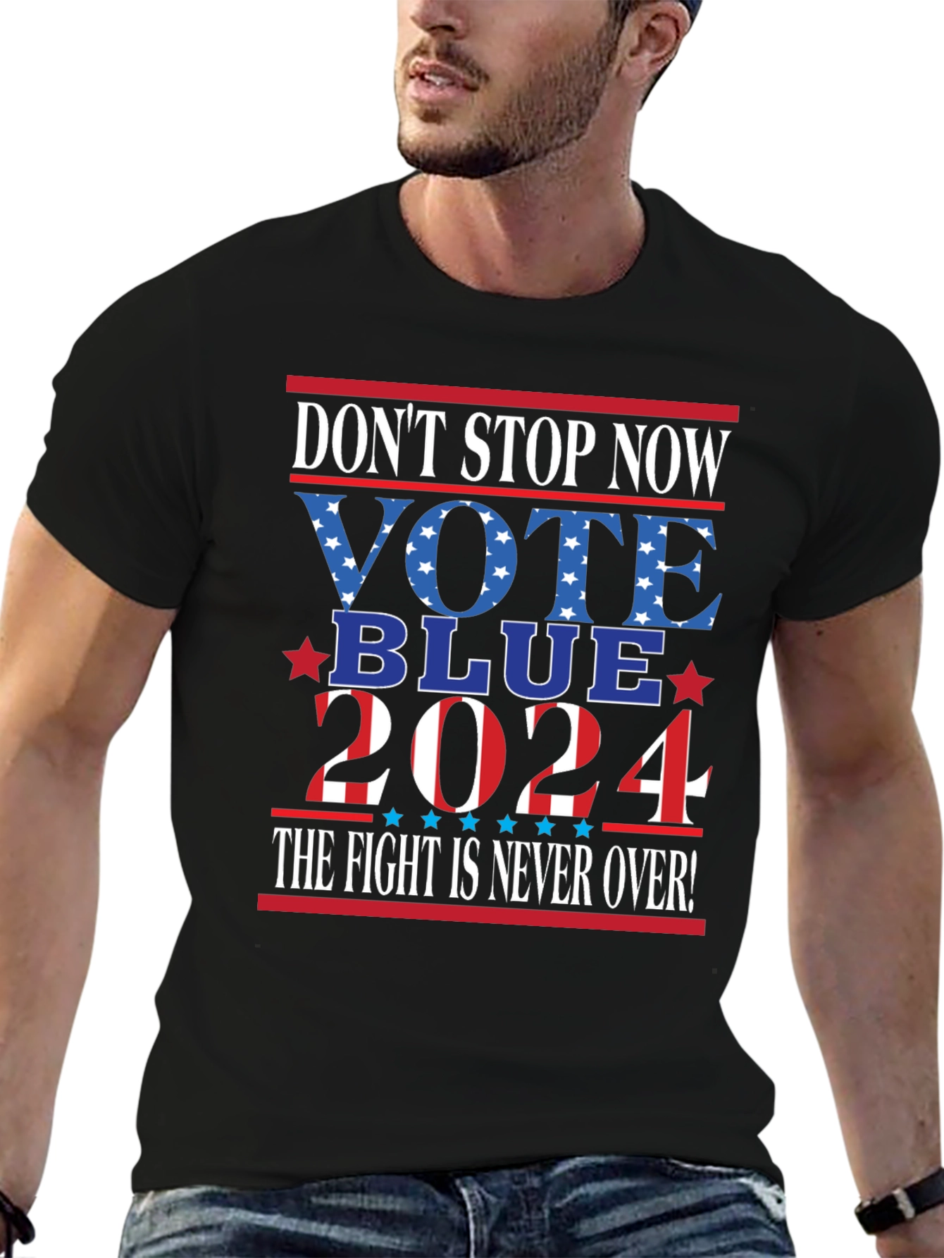 Vote Blue 2024 Graphic T-Shirt