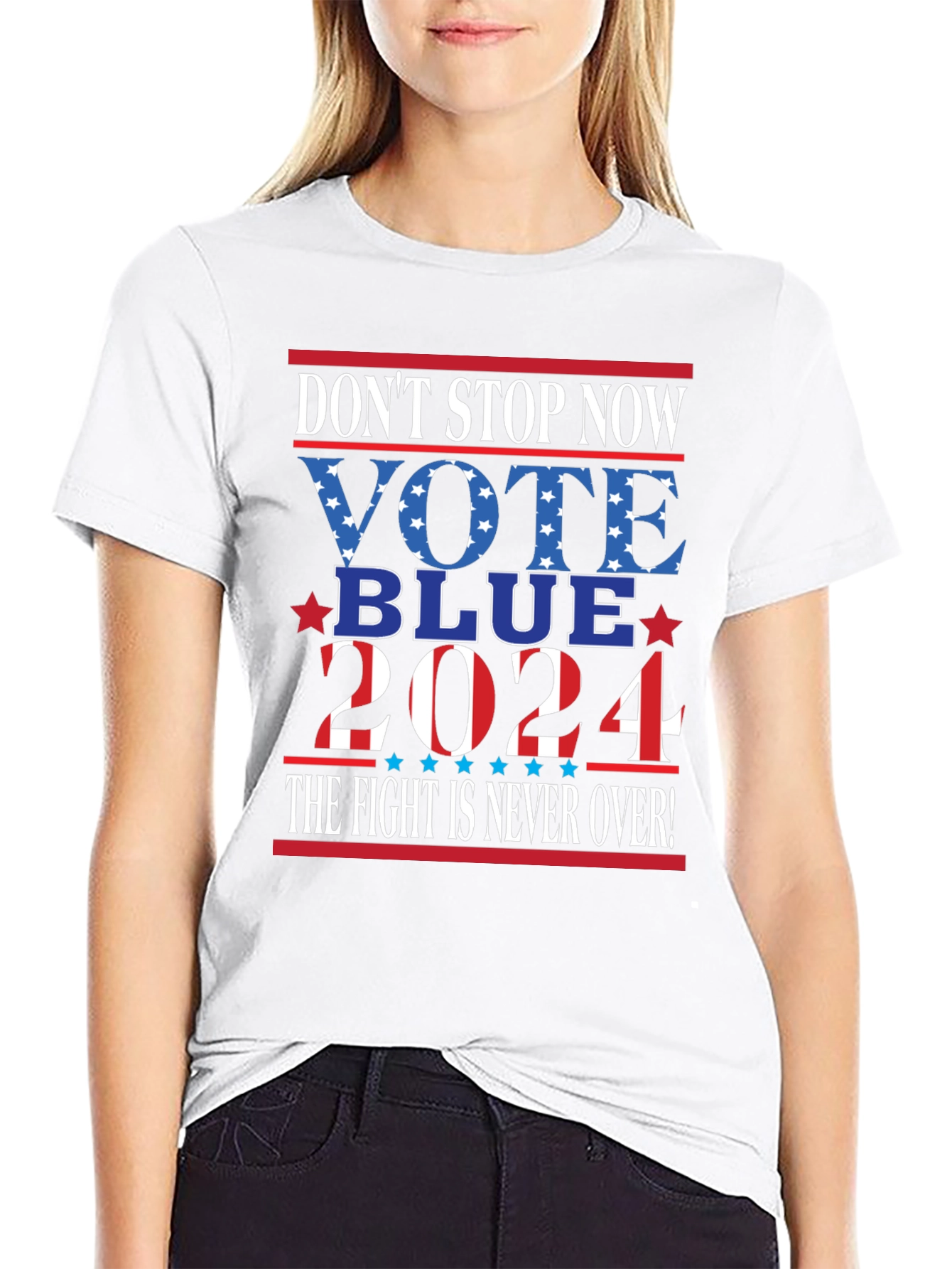 Vote Blue 2024 Graphic T-Shirt