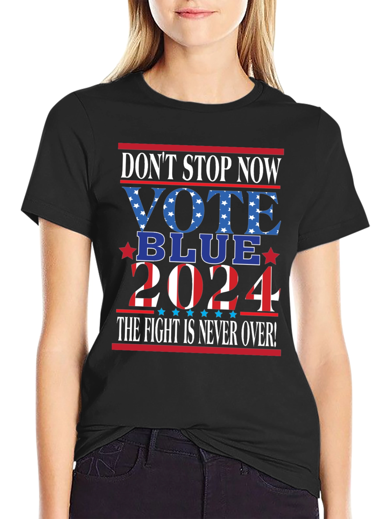 Vote Blue 2024 Graphic T-Shirt