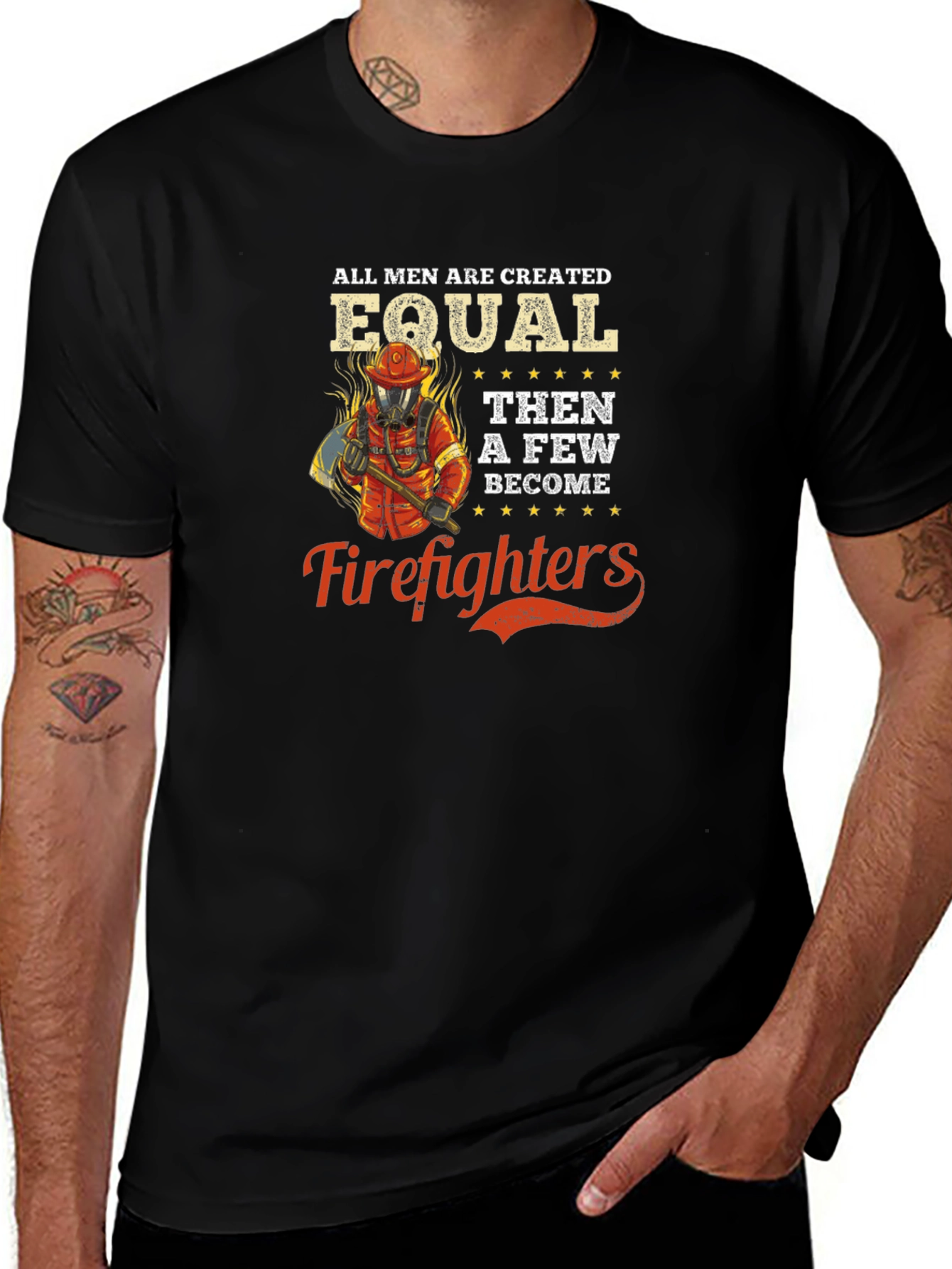 Firefighter Graphic T-Shirt