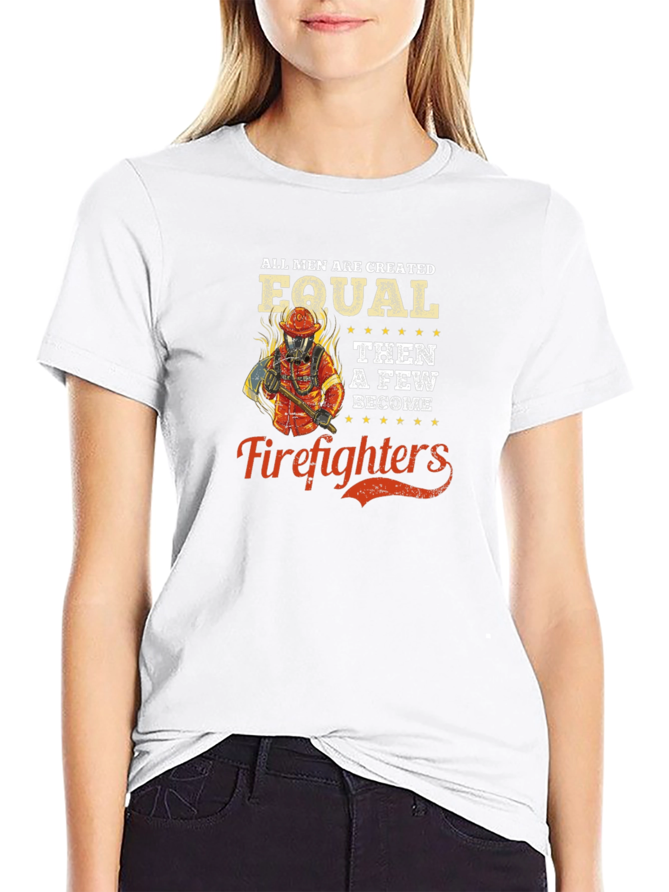 Firefighter Graphic T-Shirt