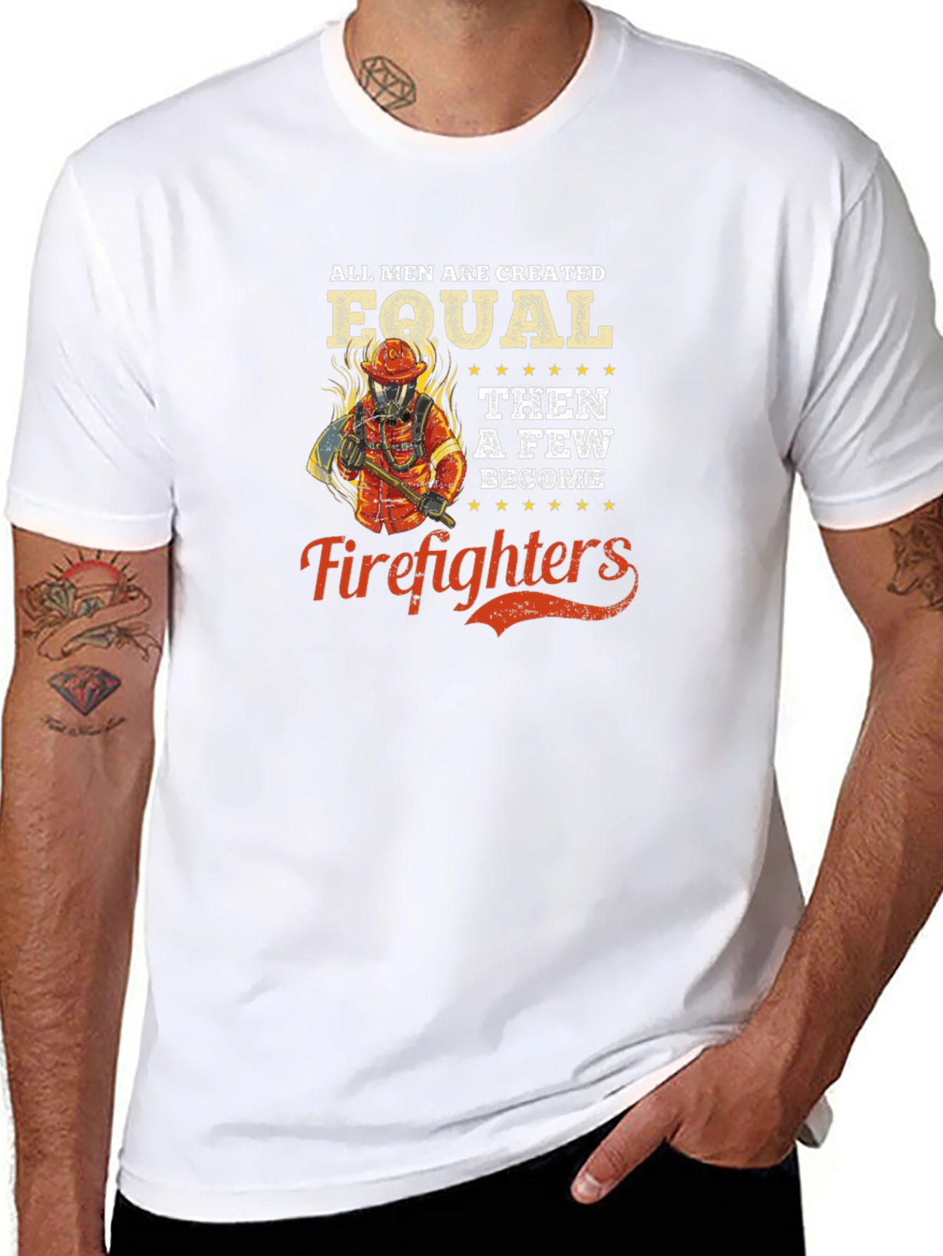 Firefighter Graphic T-Shirt