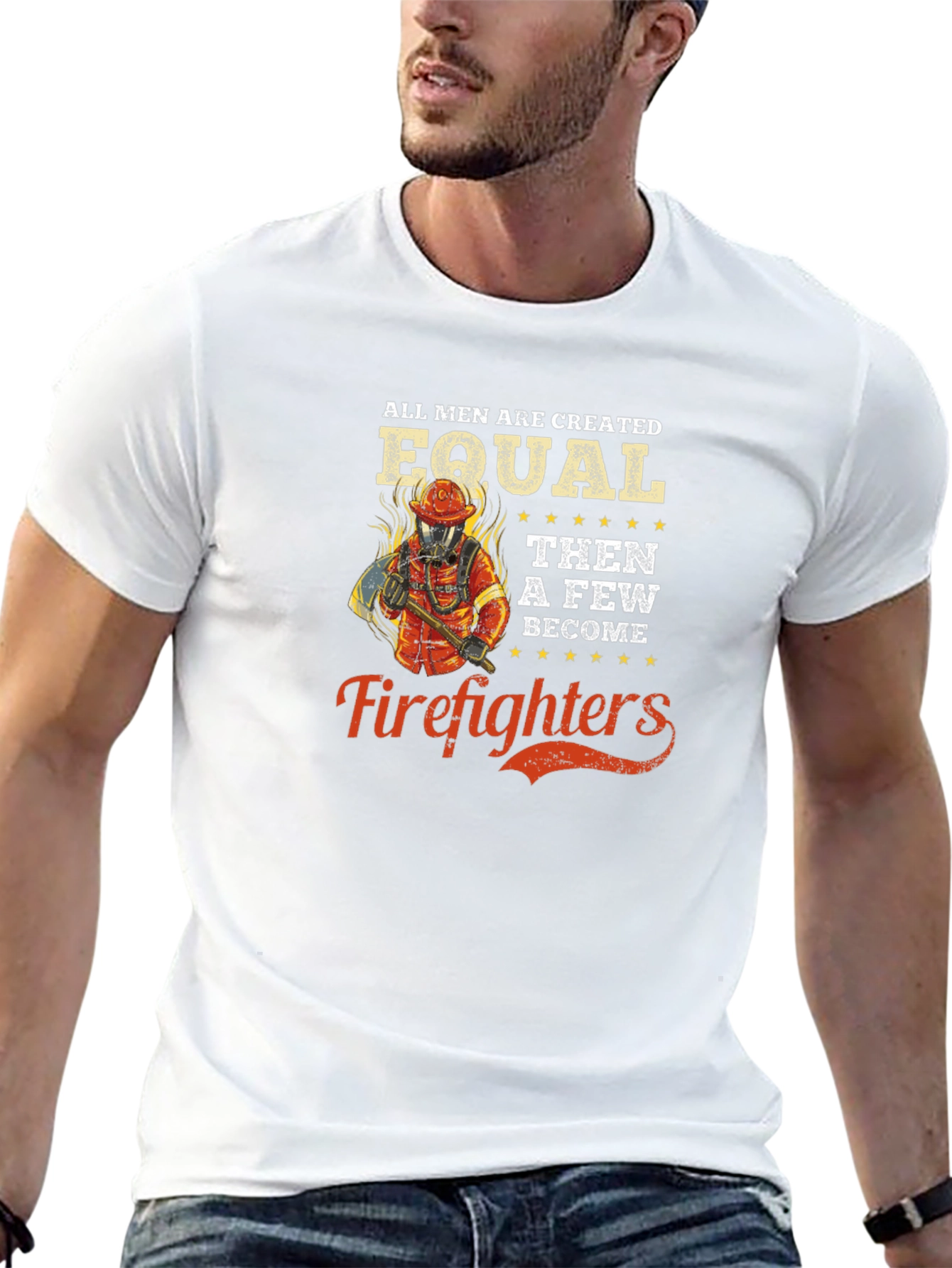 Firefighter Graphic T-Shirt