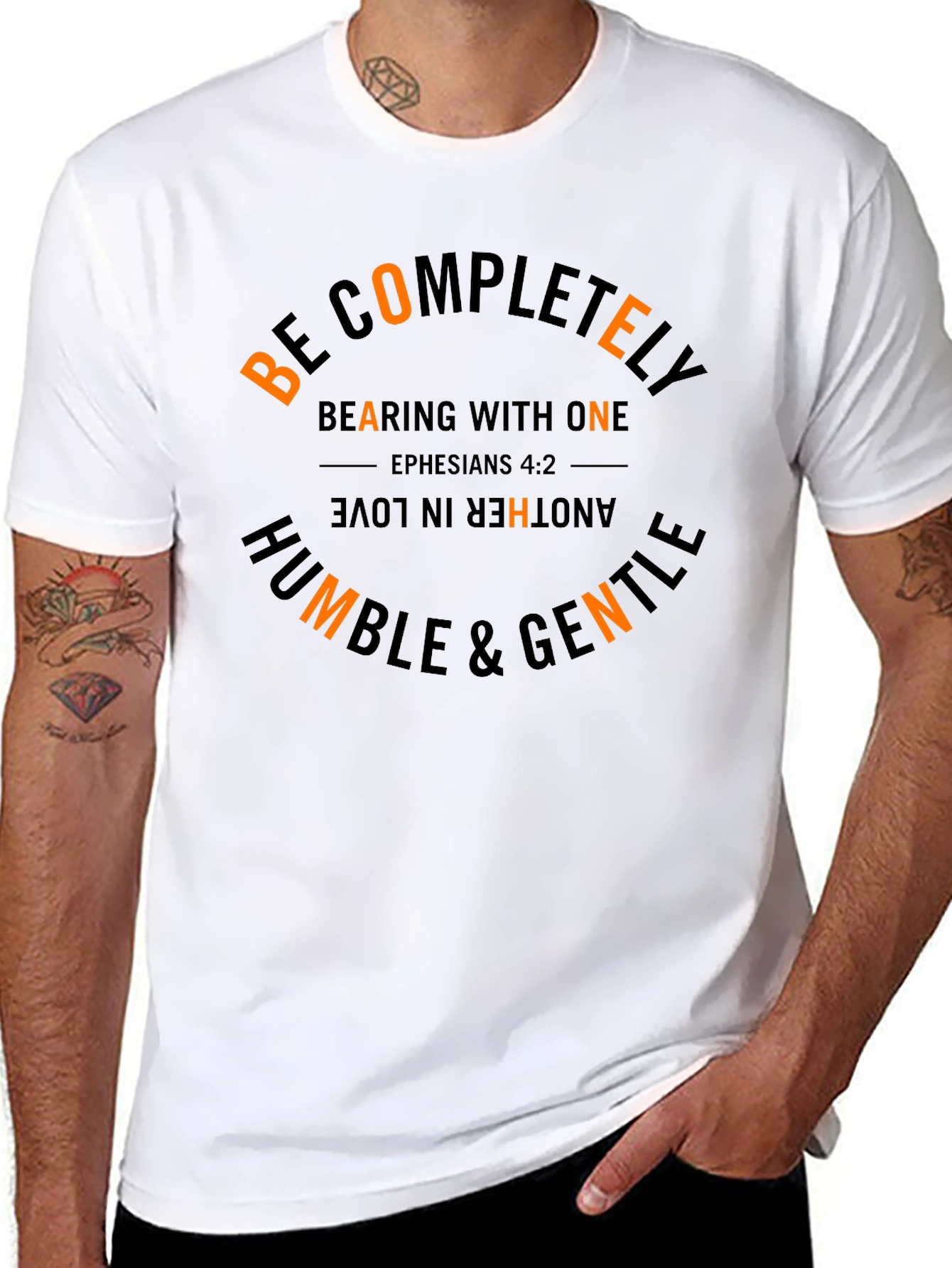 Be Completely Humble & Gentle Black T-Shirt