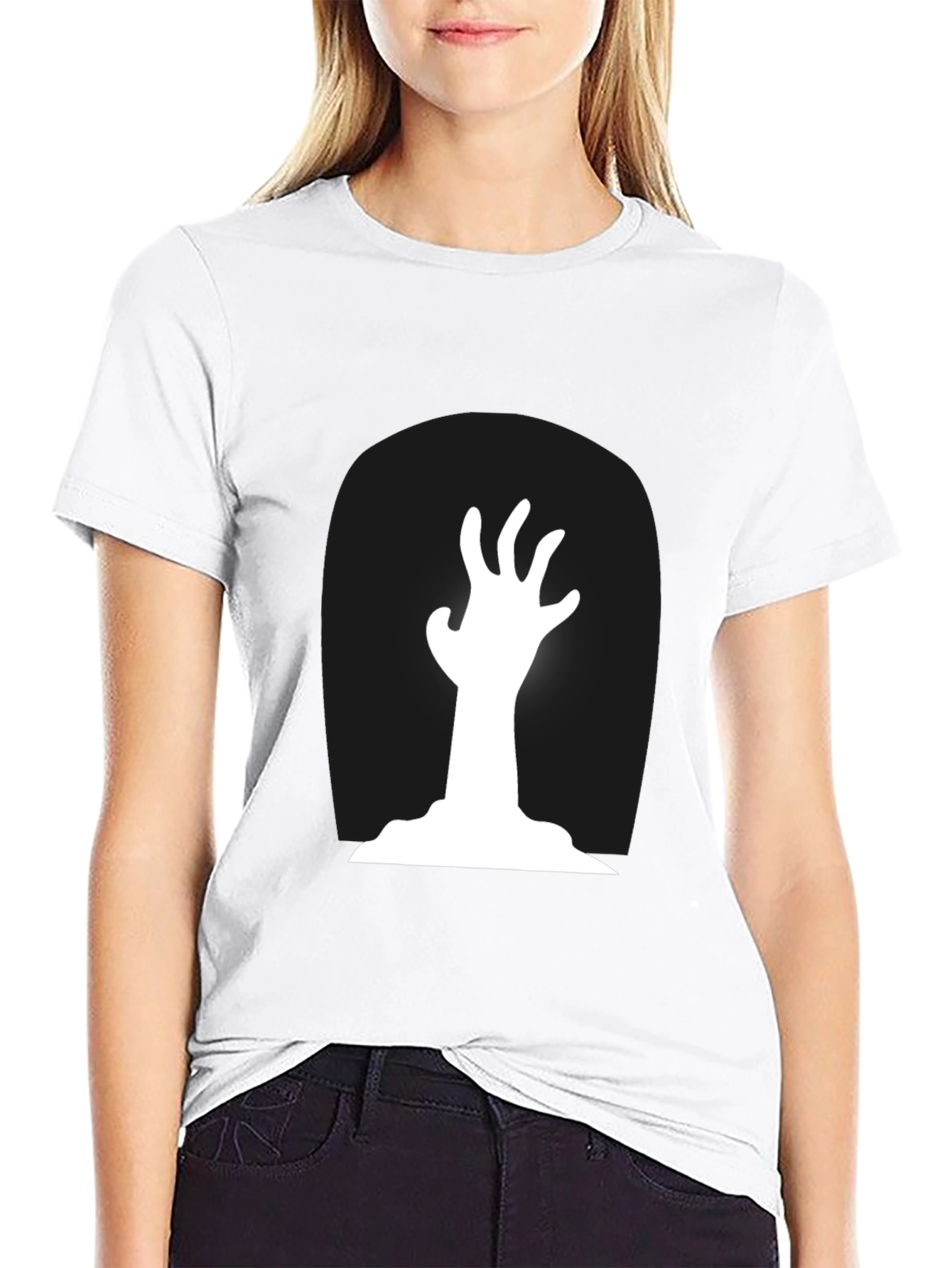 Zombie Hand T-Shirt - Halloween Graphic Tee