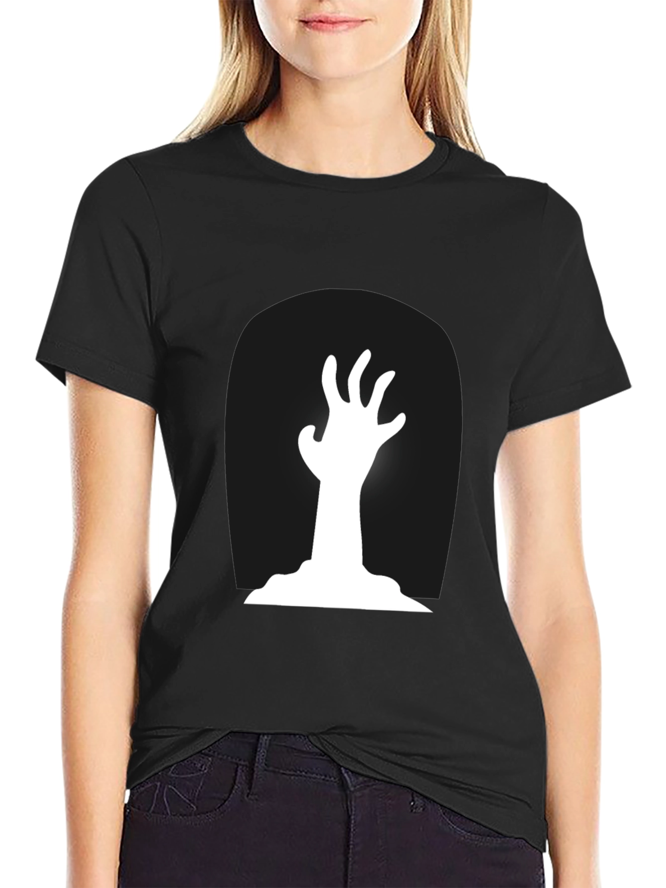 Zombie Hand T-Shirt - Halloween Graphic Tee
