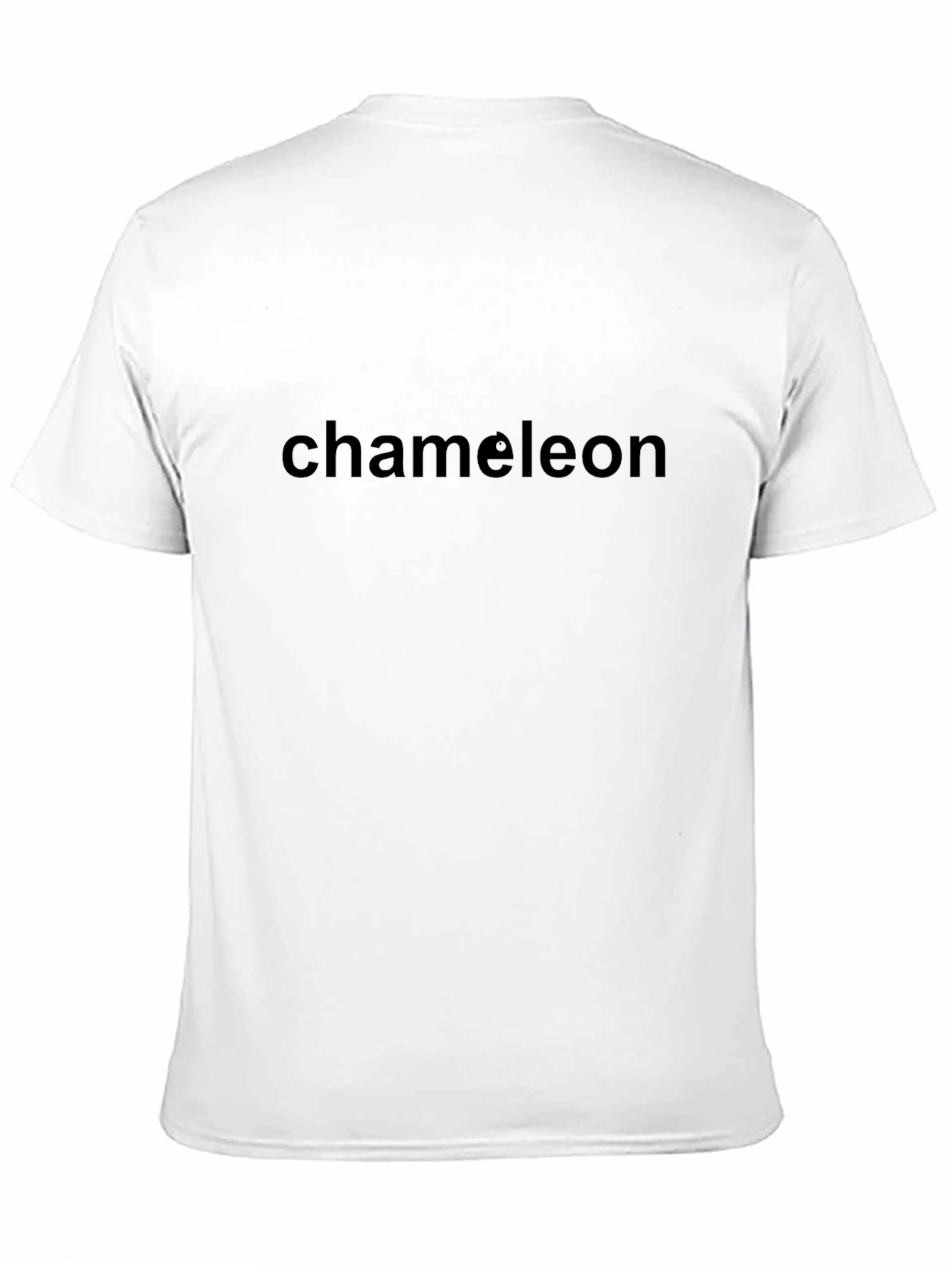Mens Chameleon Graphic Tee - Soft Cotton Casual T-Shirt