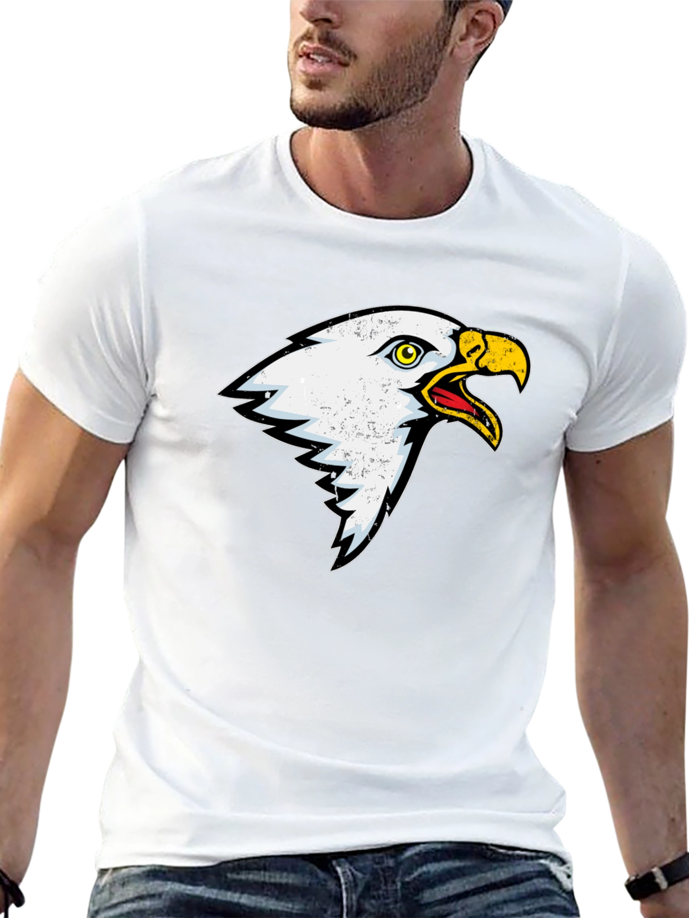 Black Eagle Graphic Tee - Bold Style
