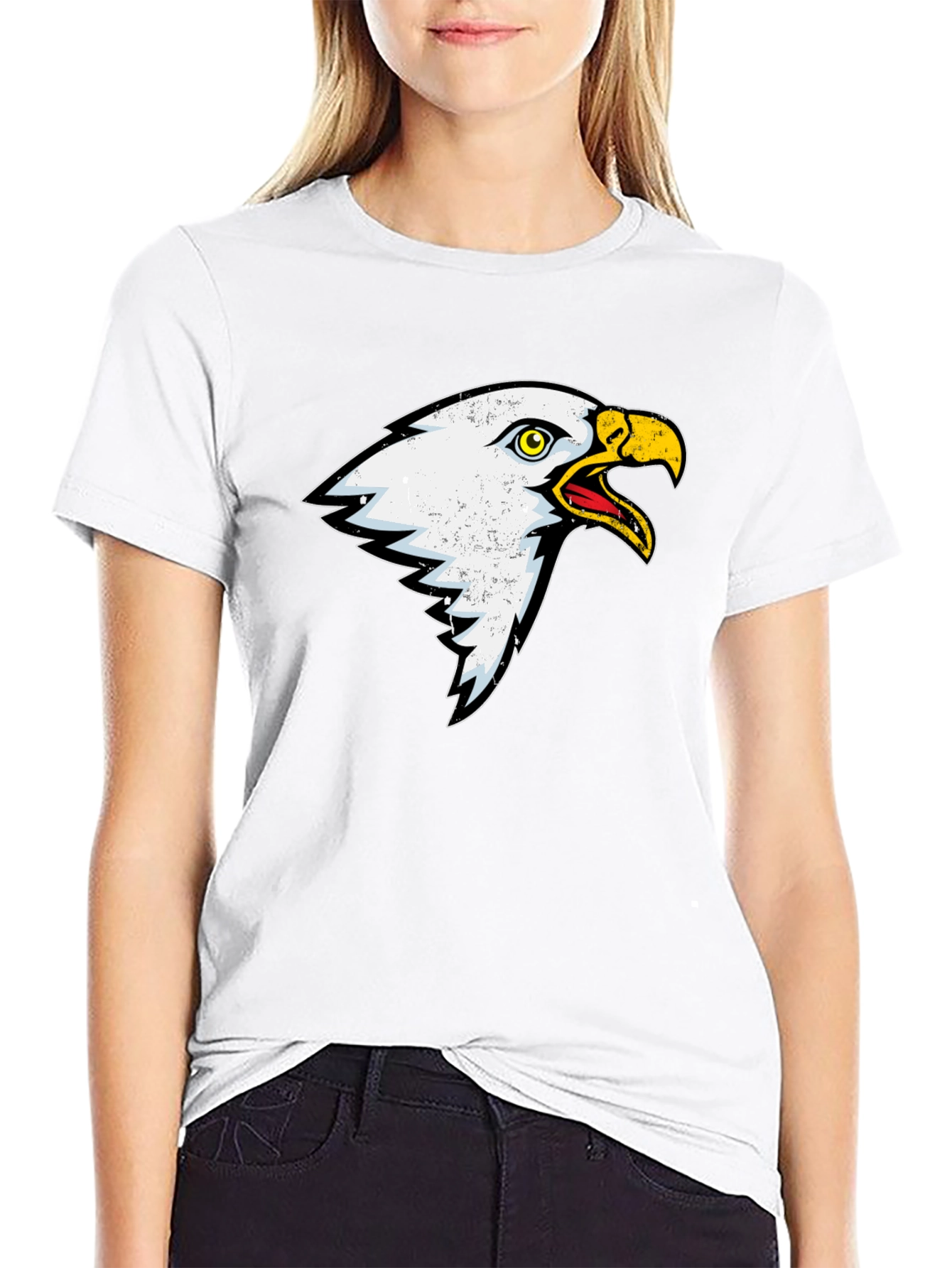 Black Eagle Graphic Tee - Bold Style