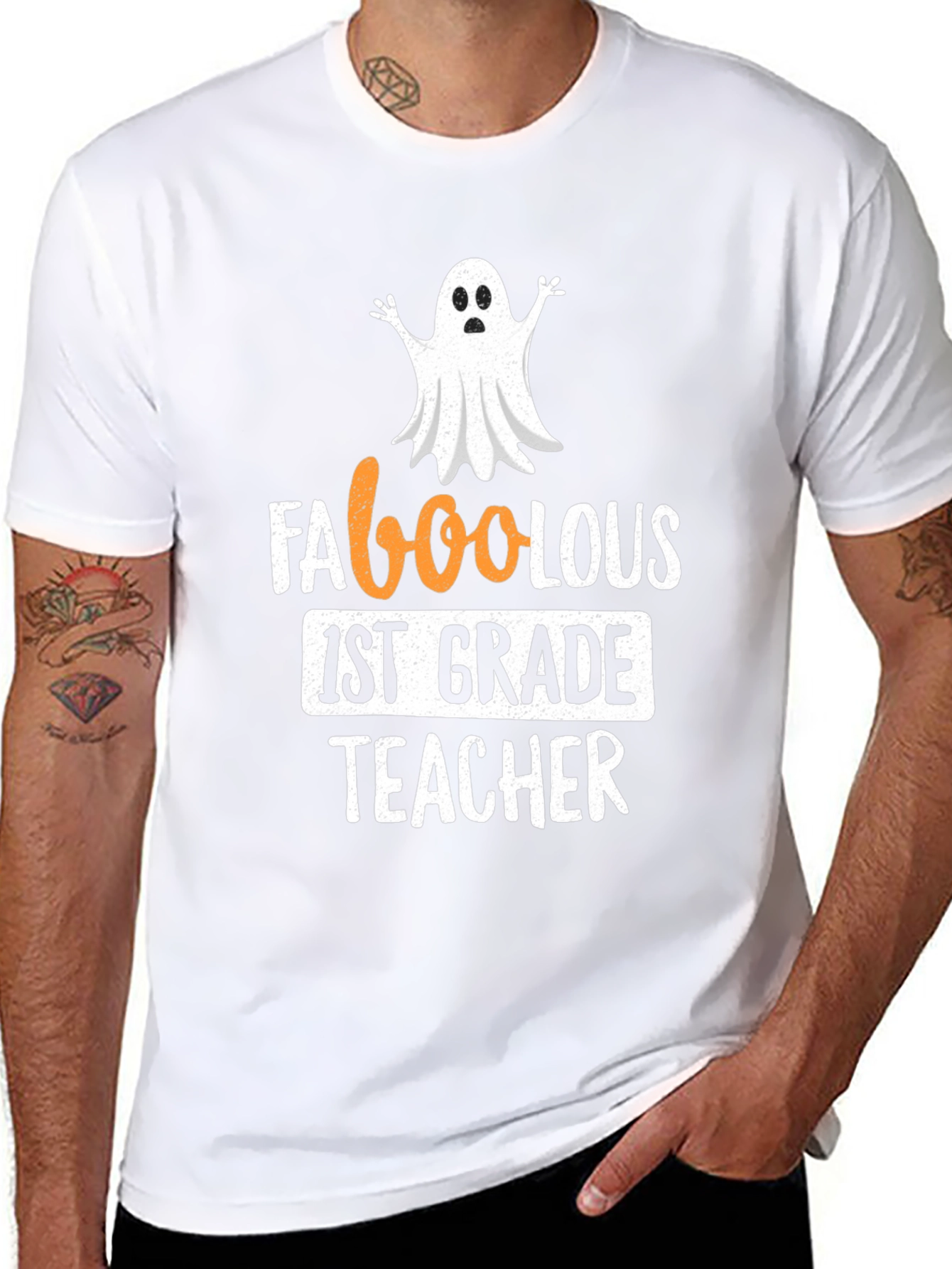 Faboolous 1st Grade Teacher Halloween T-Shirt