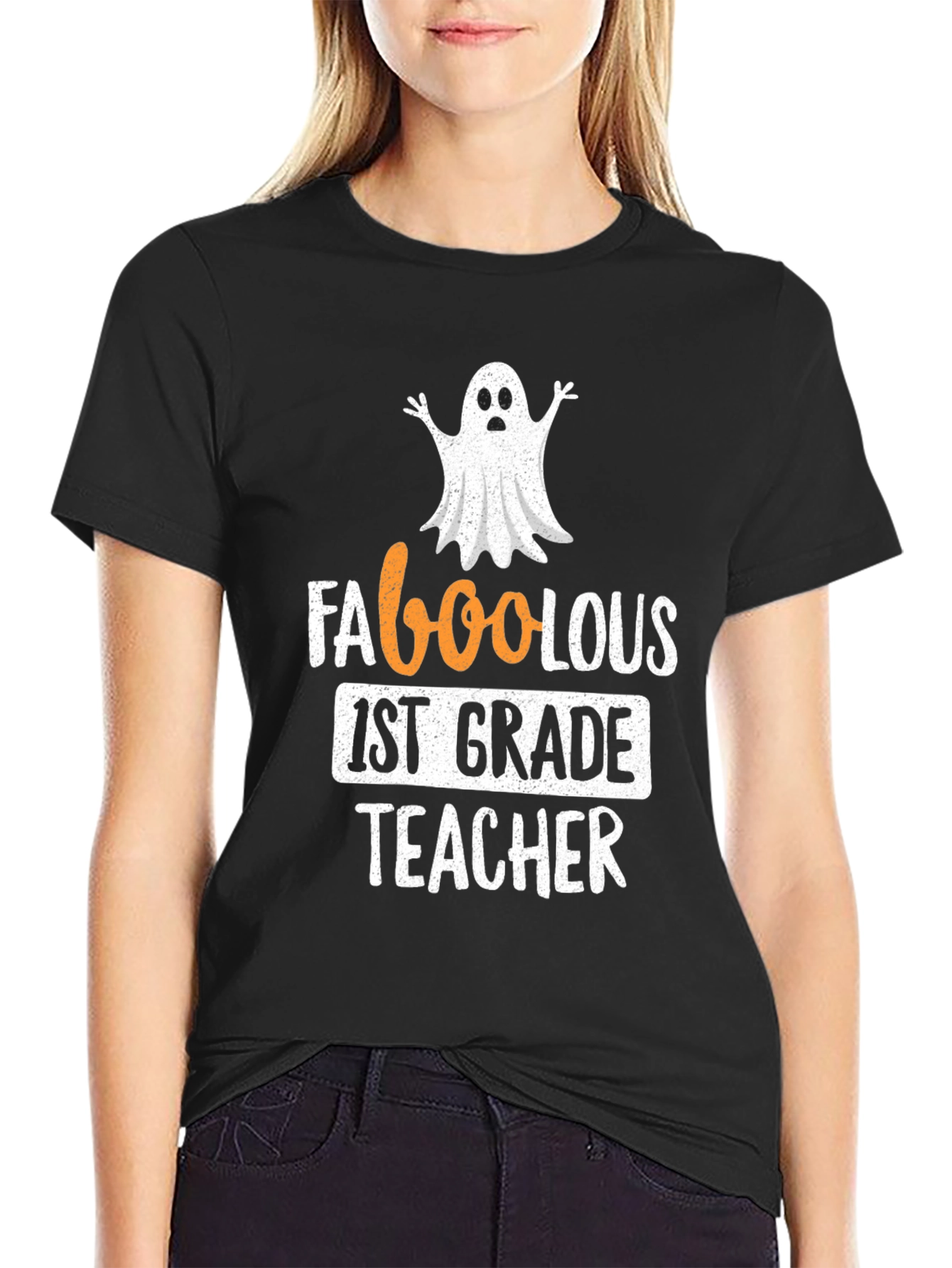 Faboolous 1st Grade Teacher Halloween T-Shirt