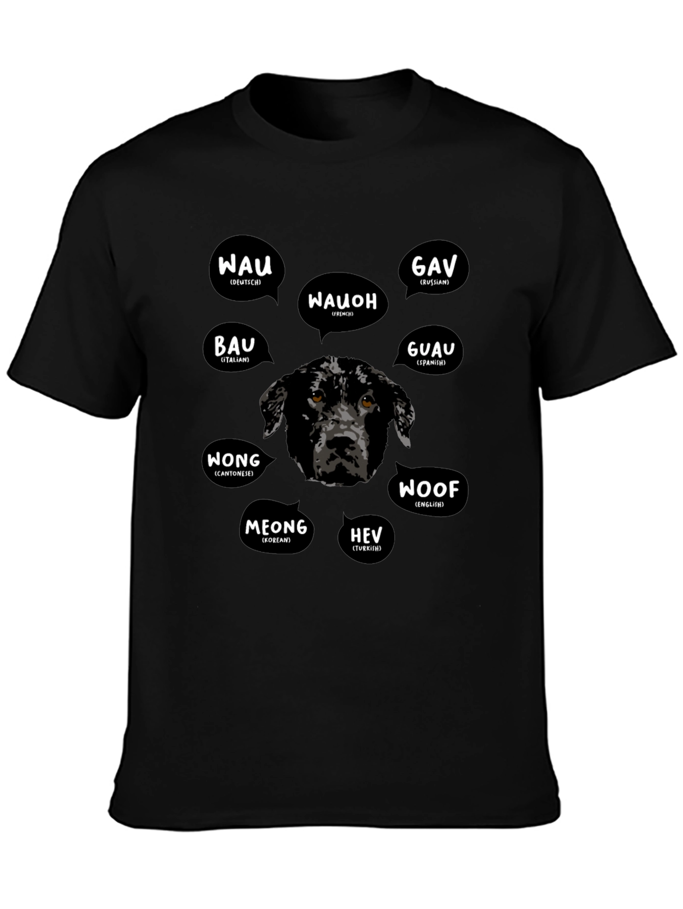 Dog Breeds Around the World T-Shirt