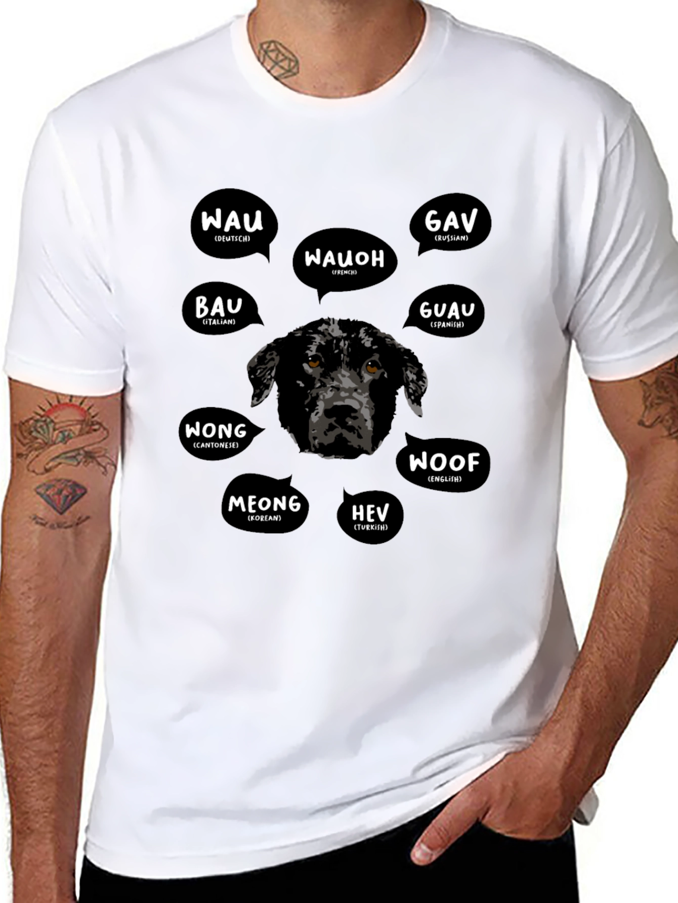 Dog Breeds Around the World T-Shirt