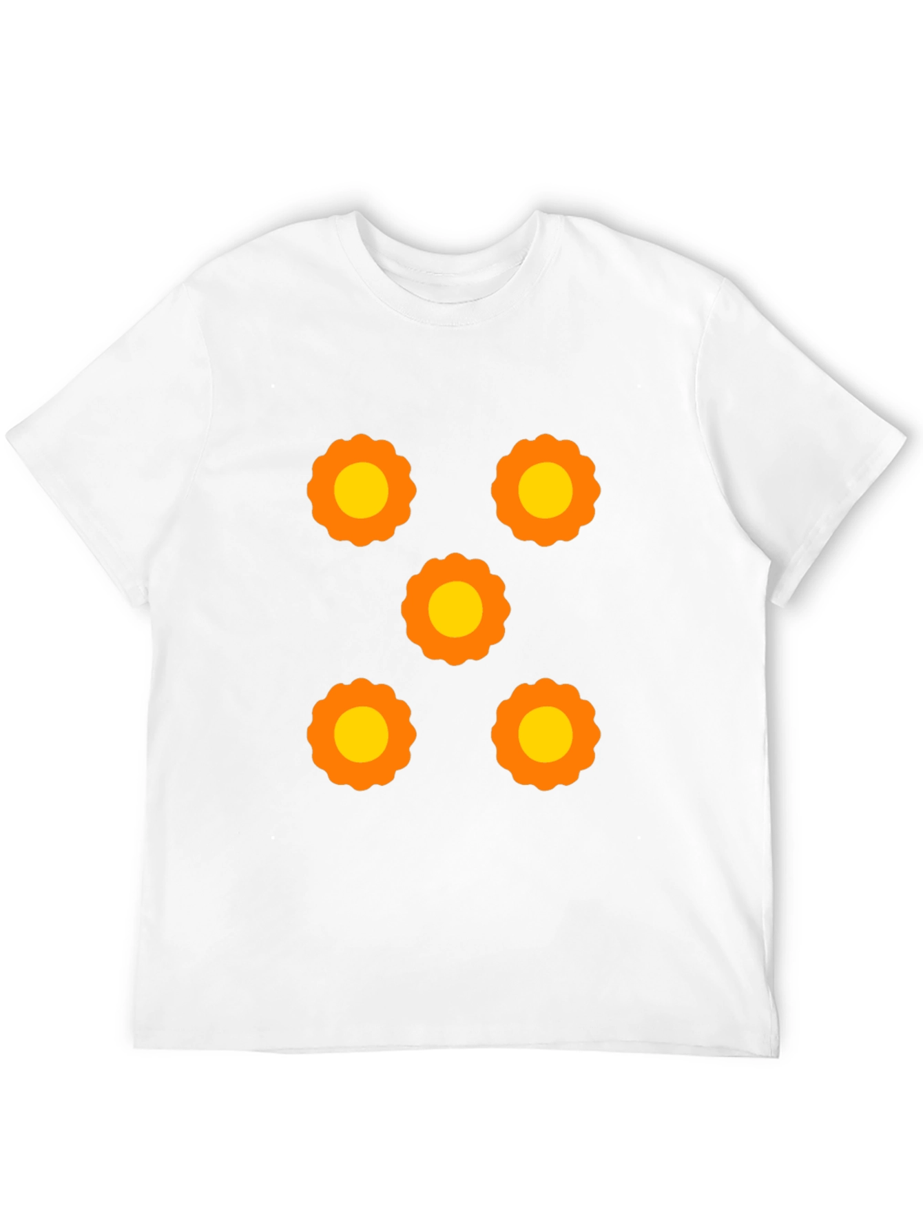 Retro Floral Graphic Tee - Black