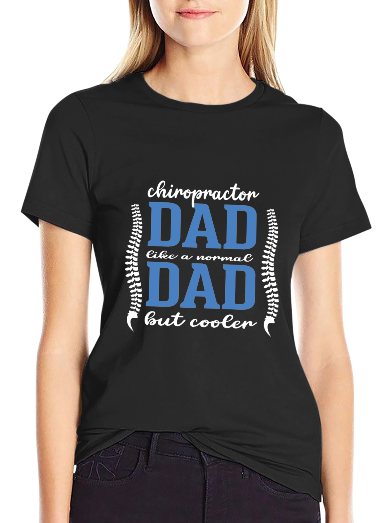 Chiropractor Dad T-Shirt - Cool Dad Edition