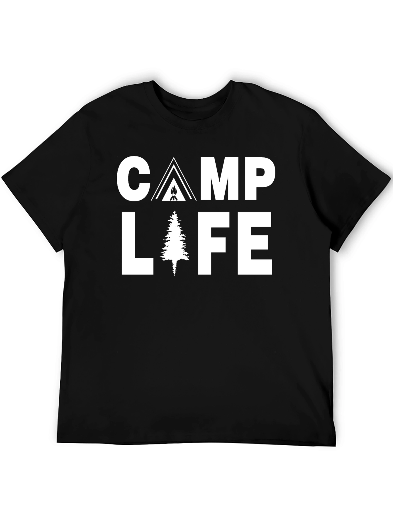 Camp Life Graphic Tee - Camping Adventure Shirt