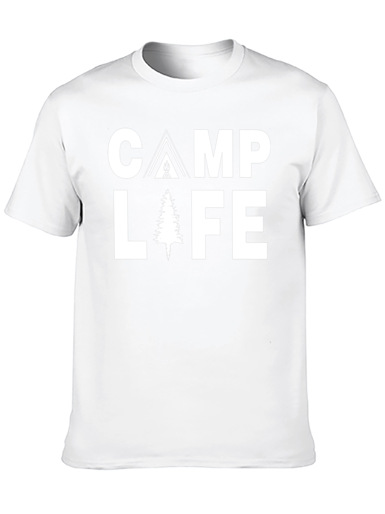 Camp Life Graphic Tee - Camping Adventure Shirt