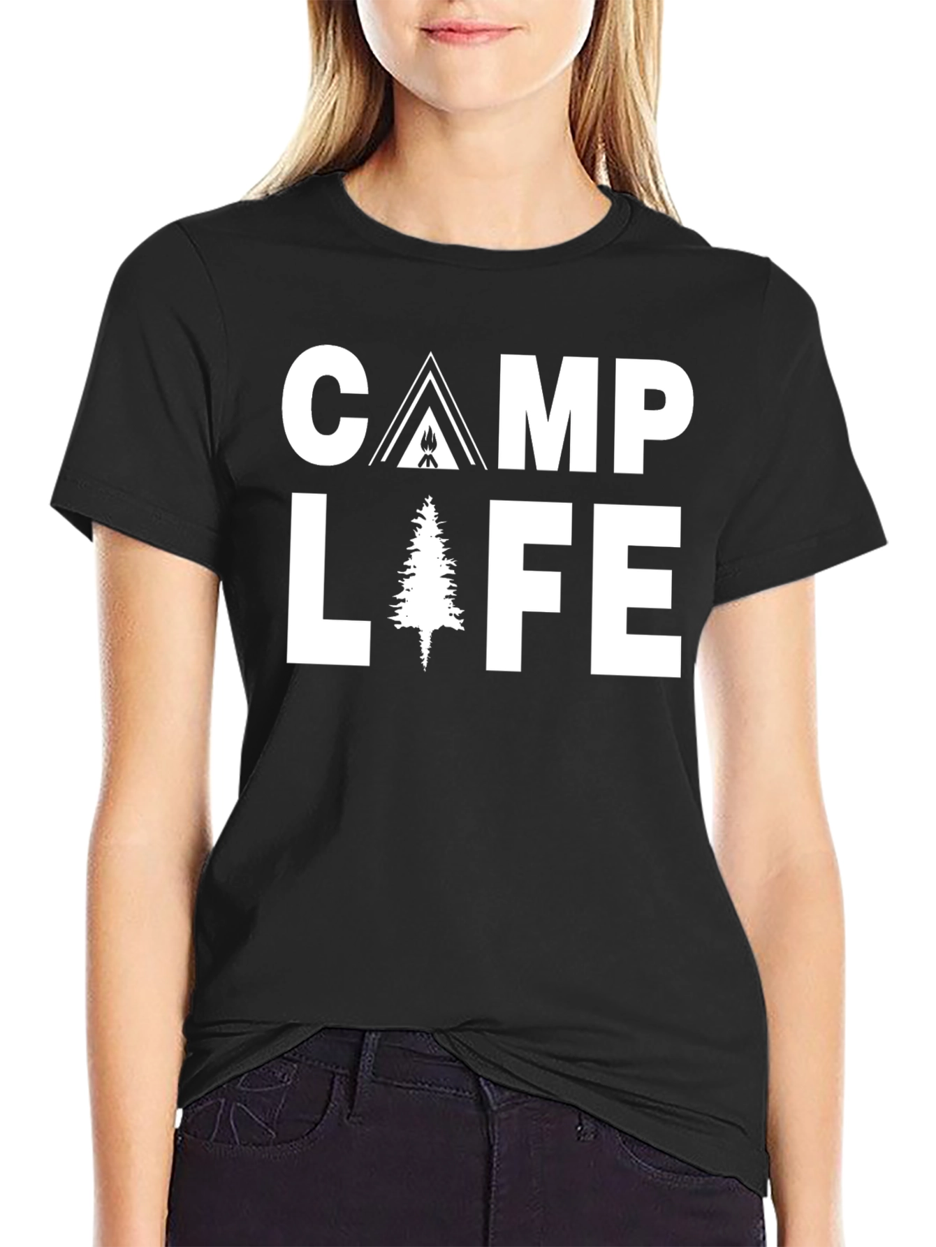 Camp Life Graphic Tee - Camping Adventure Shirt