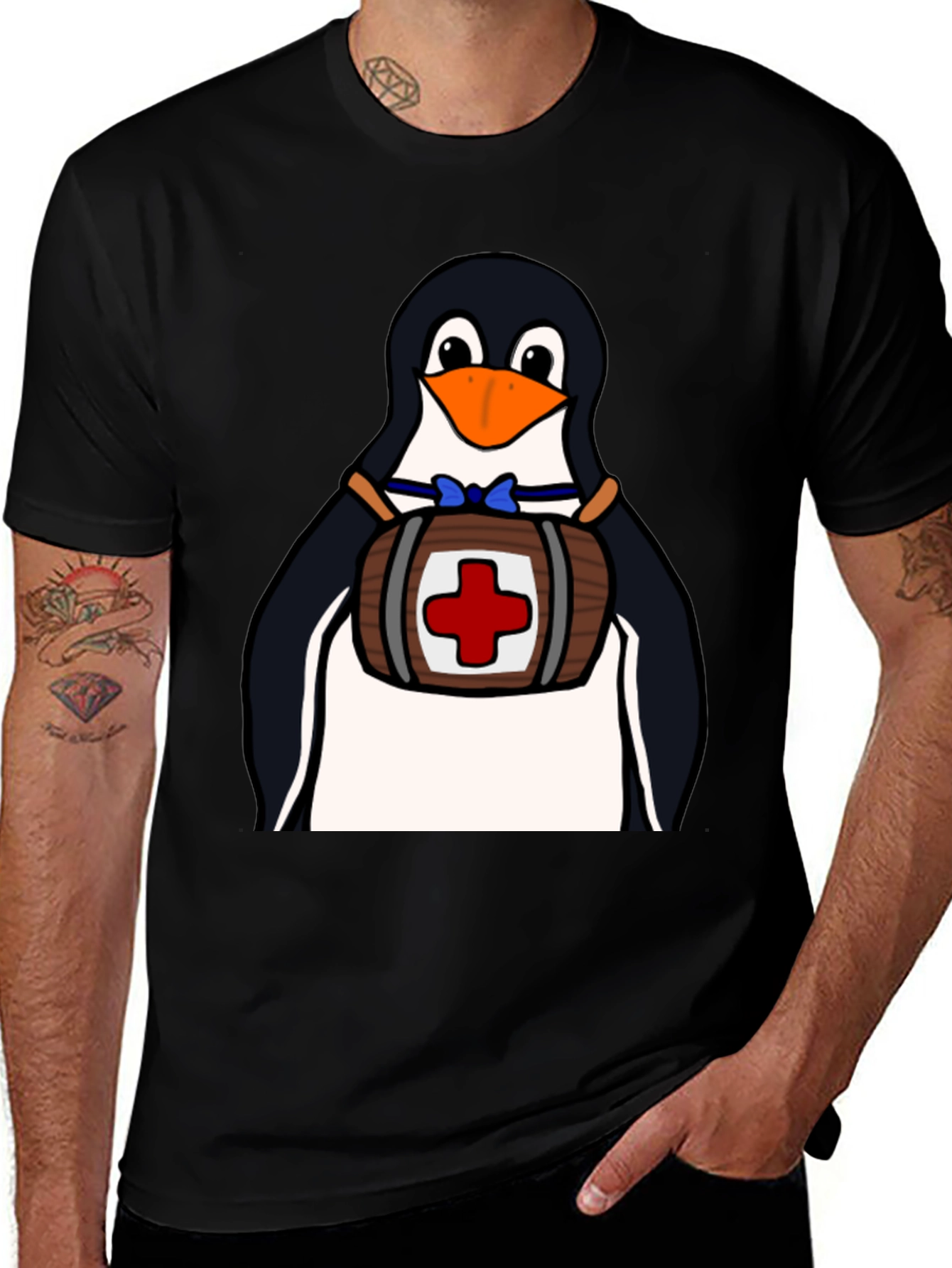 Black Penguin Medic T-Shirt