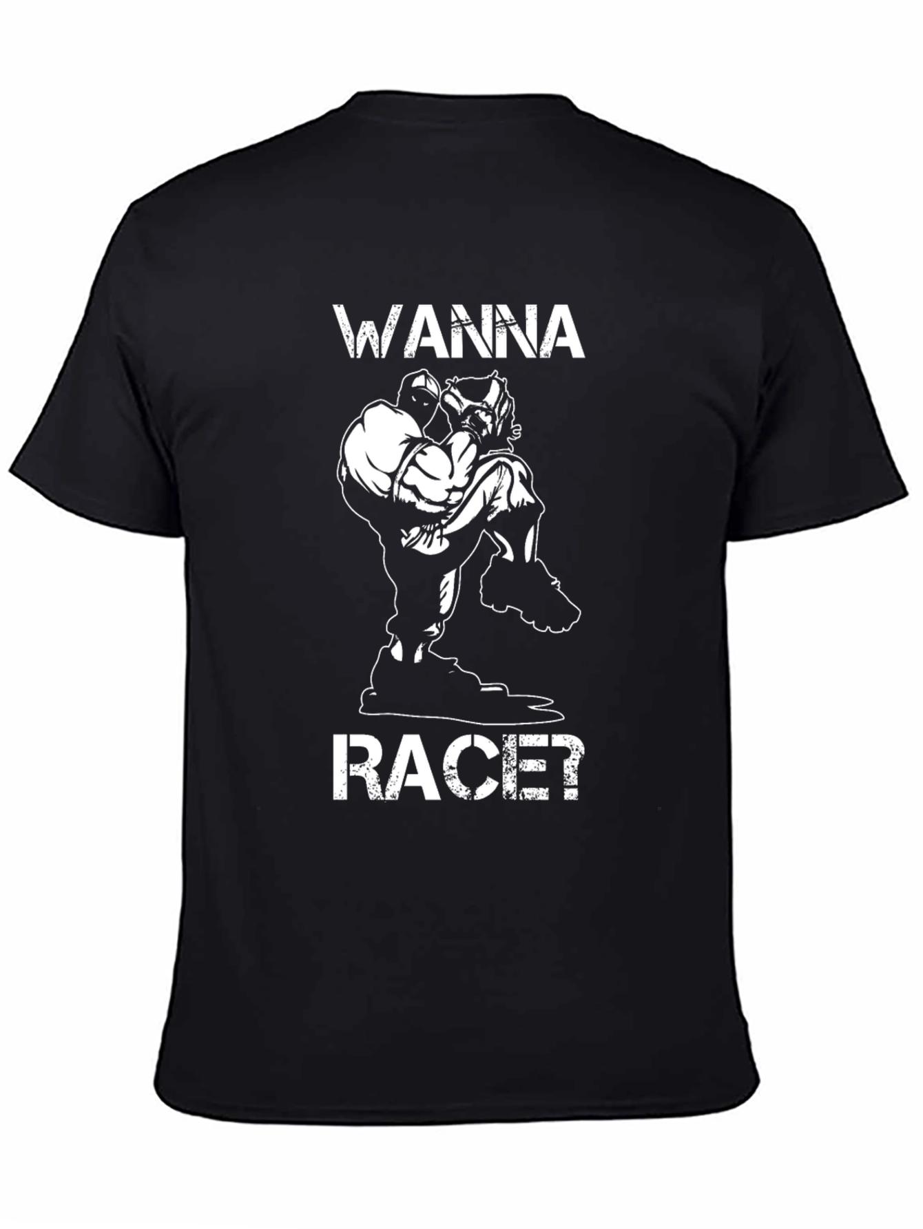 Wanna Race? Graphic T-Shirt