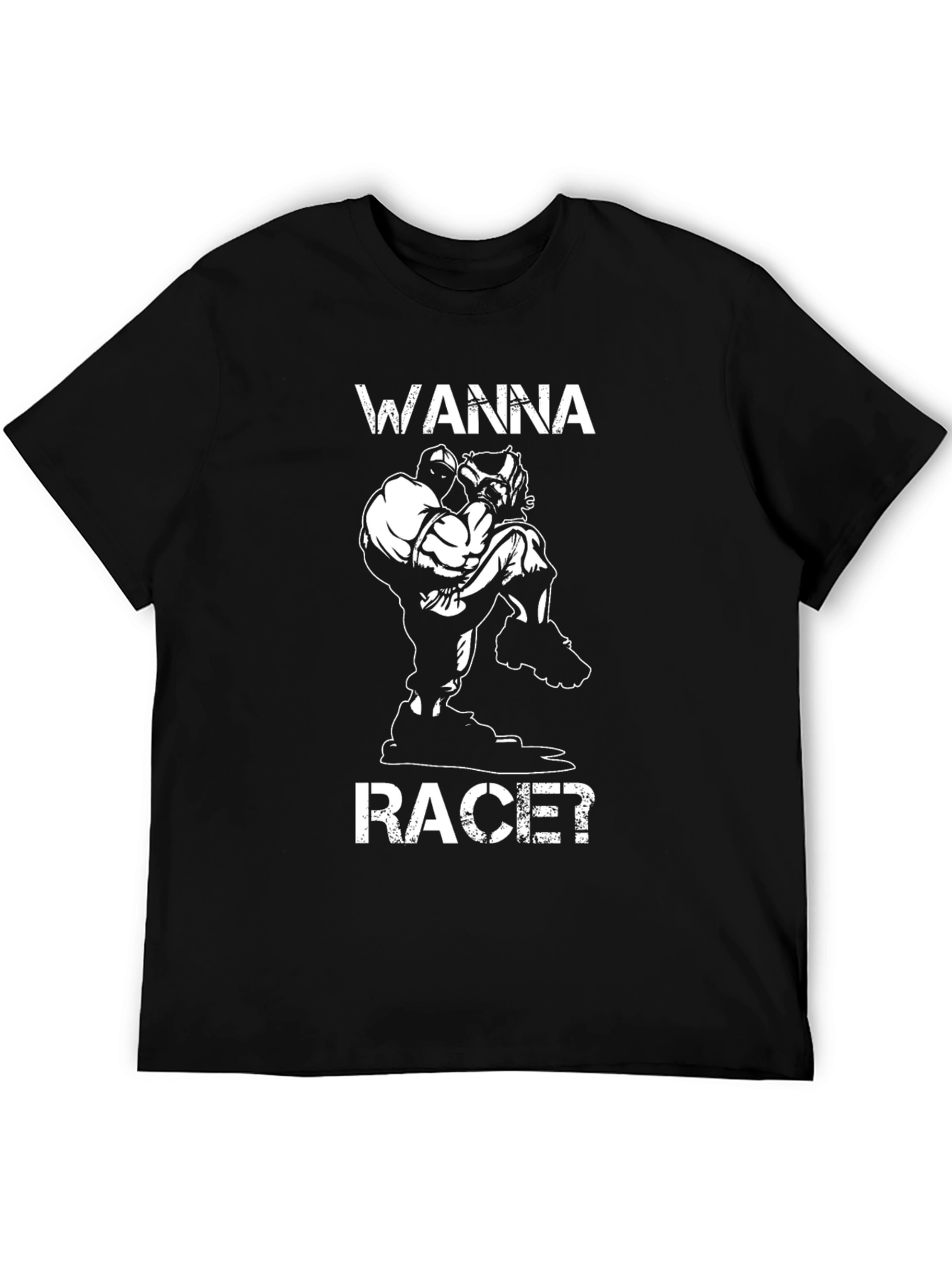 Wanna Race? Graphic T-Shirt