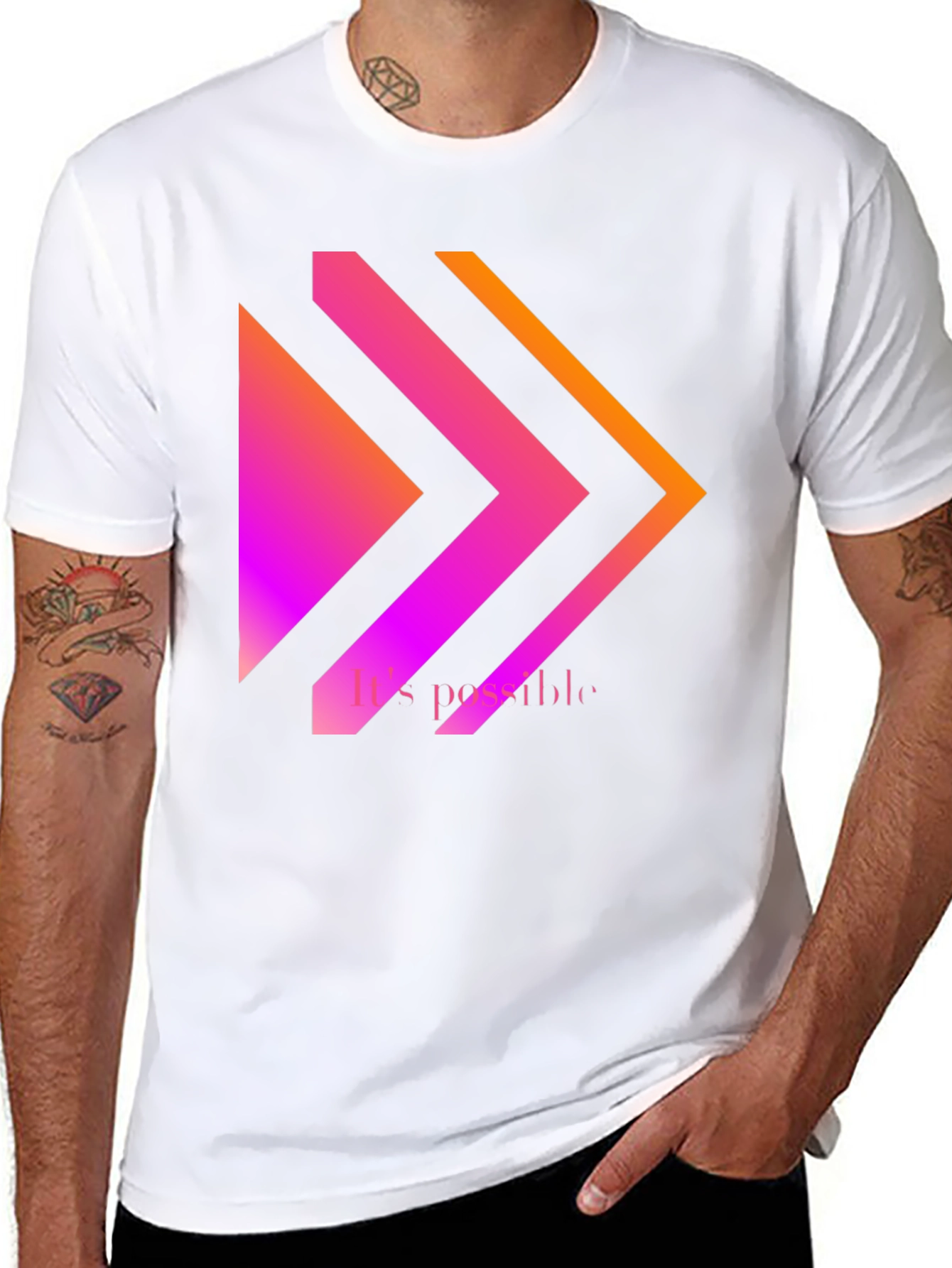 Motivational Arrow Graphic Tee