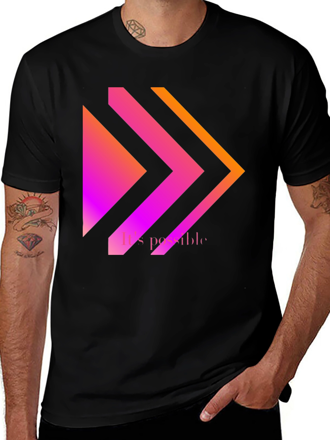Motivational Arrow Graphic Tee