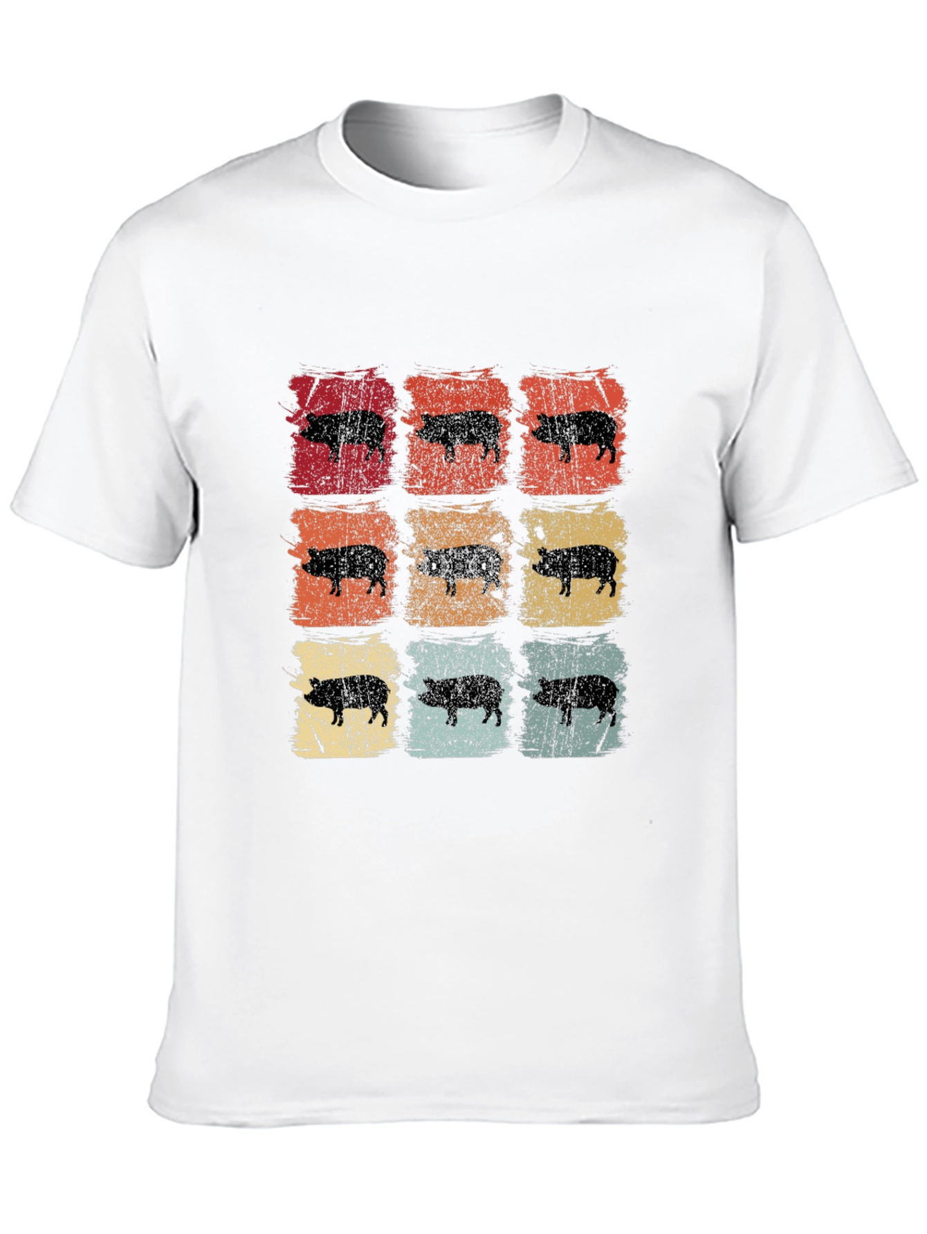 Retro Pig Graphic Tee