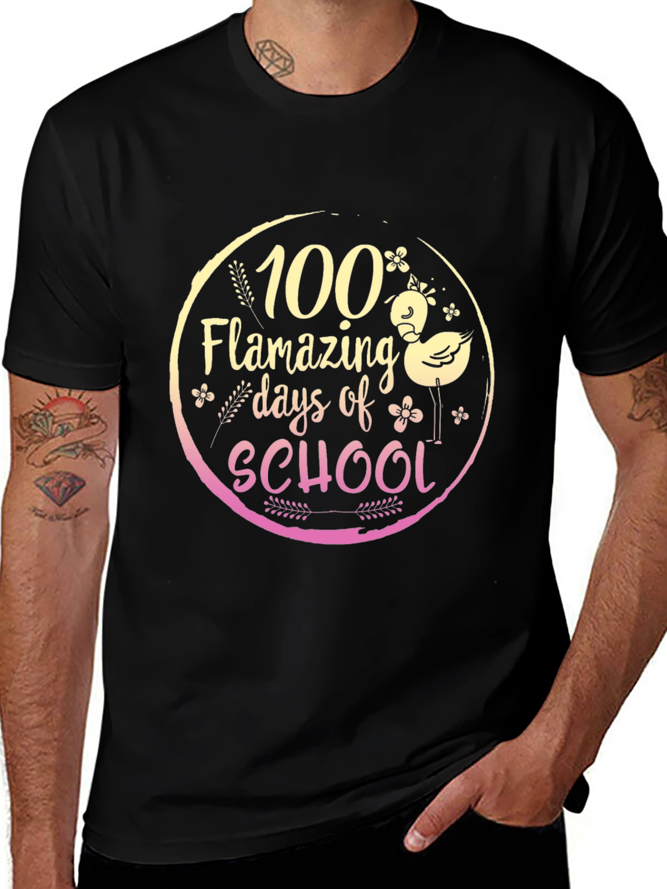 100 Days of School Flamizing T-Shirt