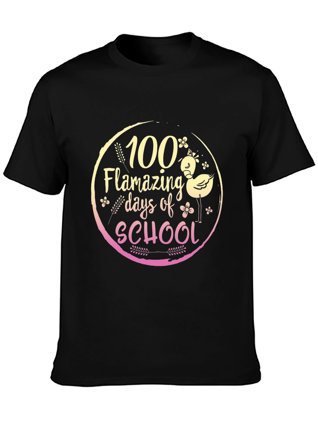 100 Days of School Flamizing T-Shirt
