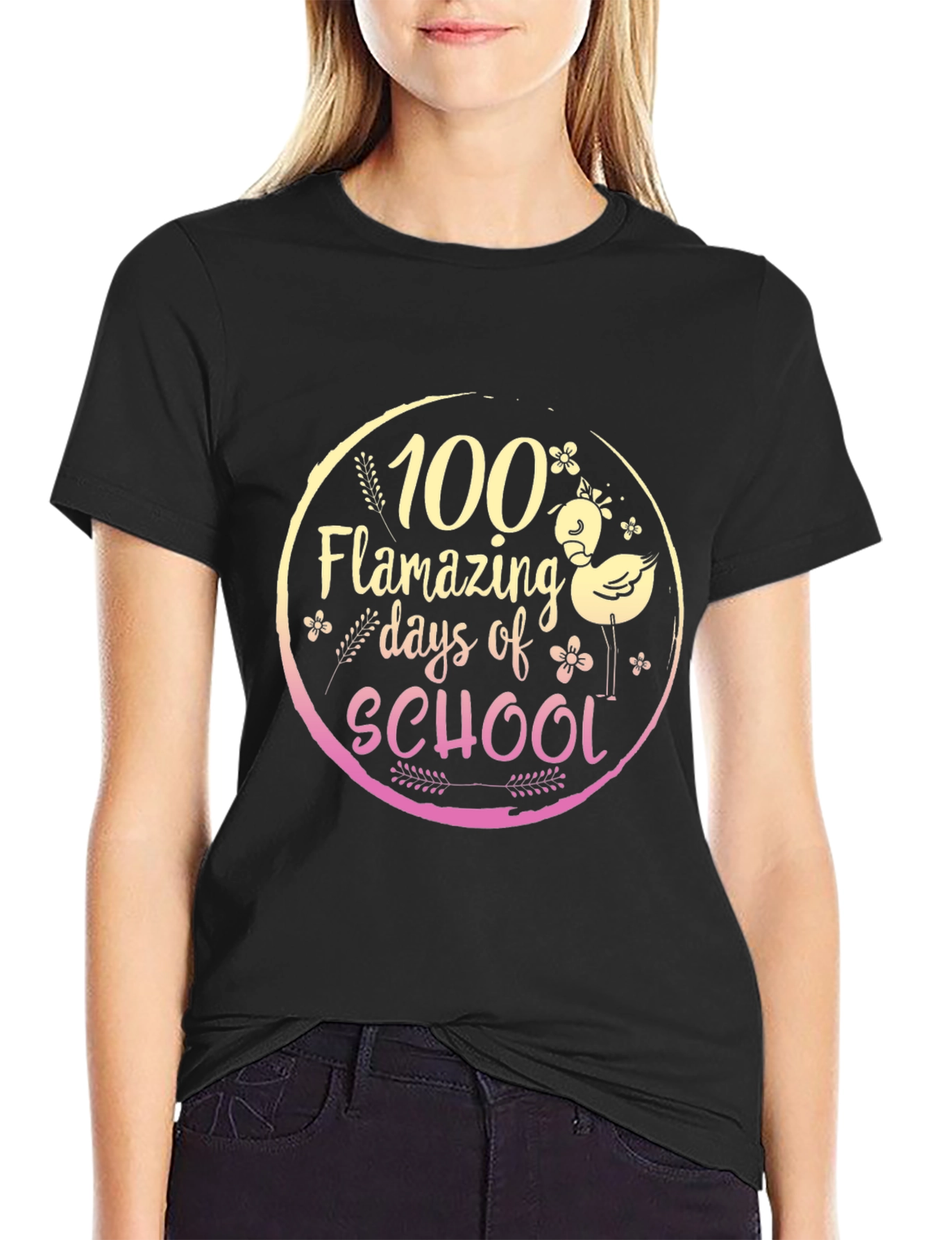 100 Days of School Flamizing T-Shirt