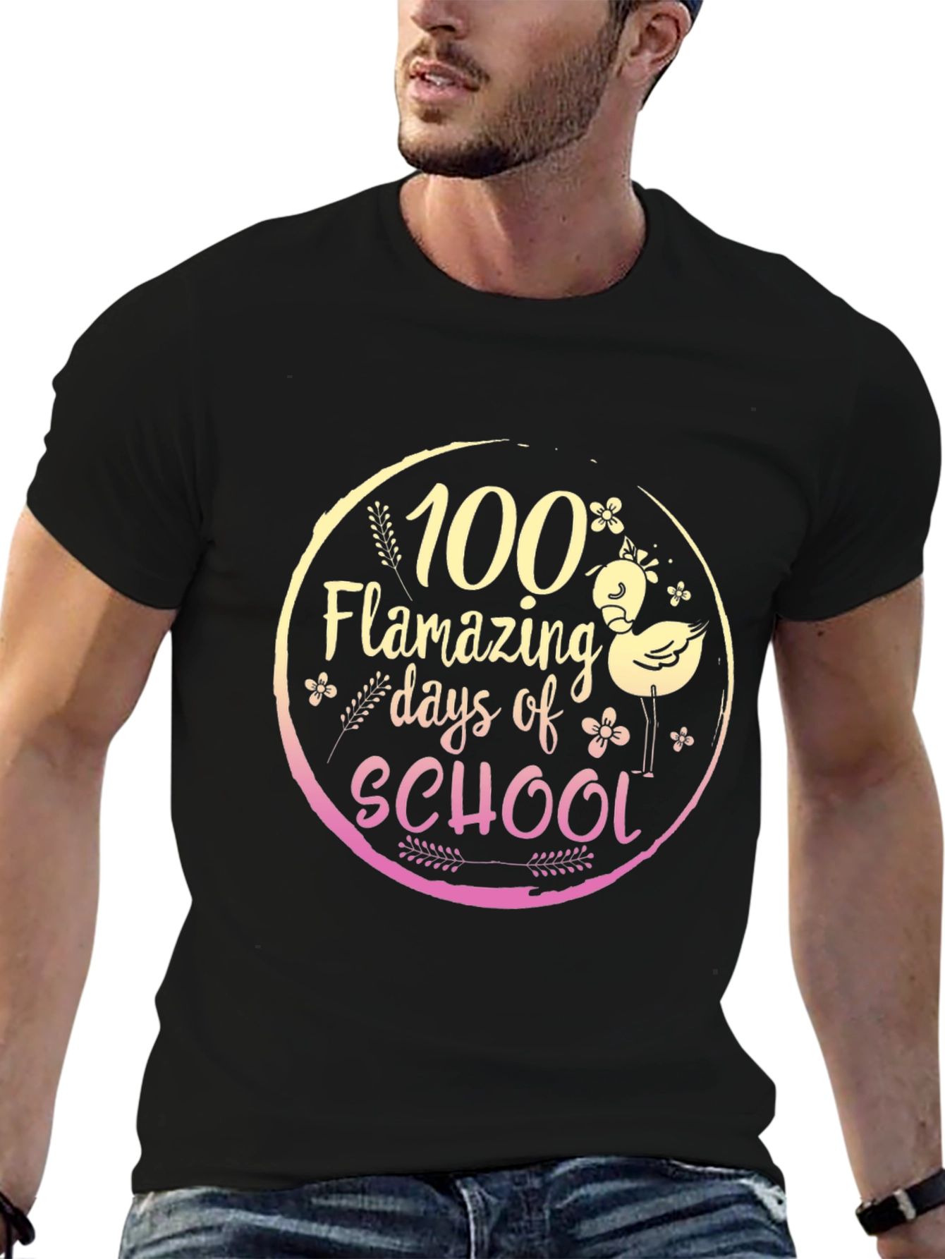 100 Days of School Flamizing T-Shirt