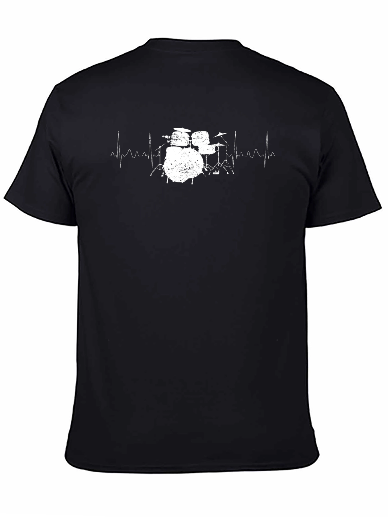 Drum Heartbeat T-Shirt - Musician Graphic Tee