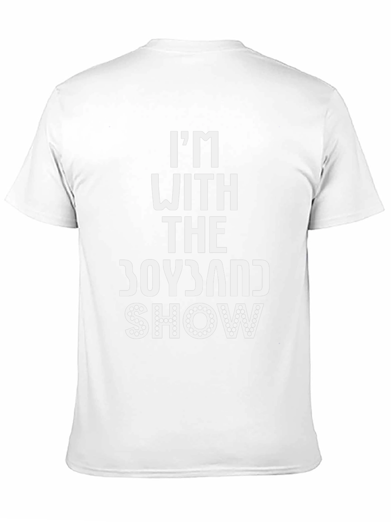 Im With the Boyband Show Black T-Shirt