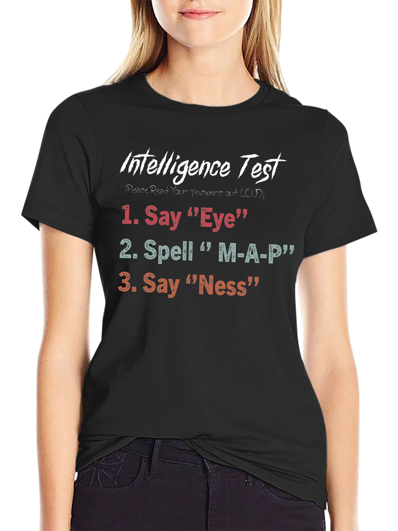 Intelligence Test Graphic Tee