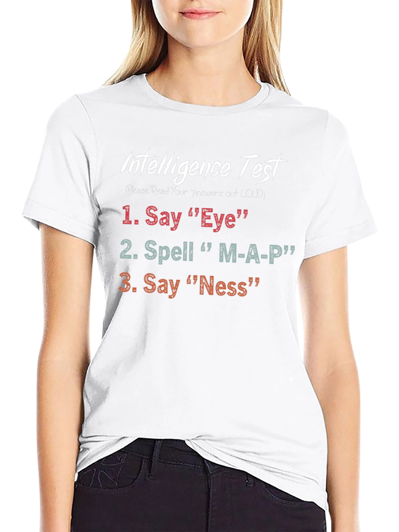 Intelligence Test Graphic Tee