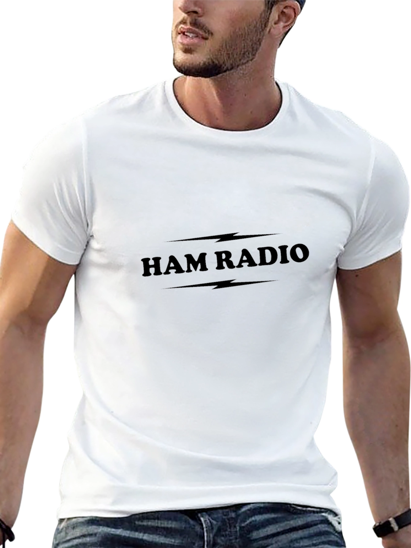 Ham Radio Black T-Shirt - Operator Apparel