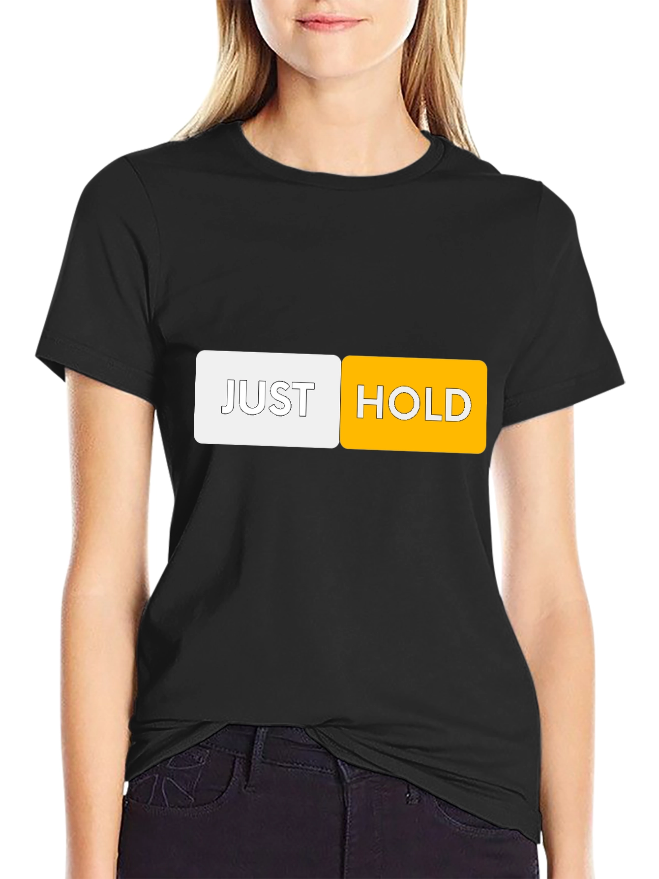 Just Hold T-Shirt - Crypto HODL Tee