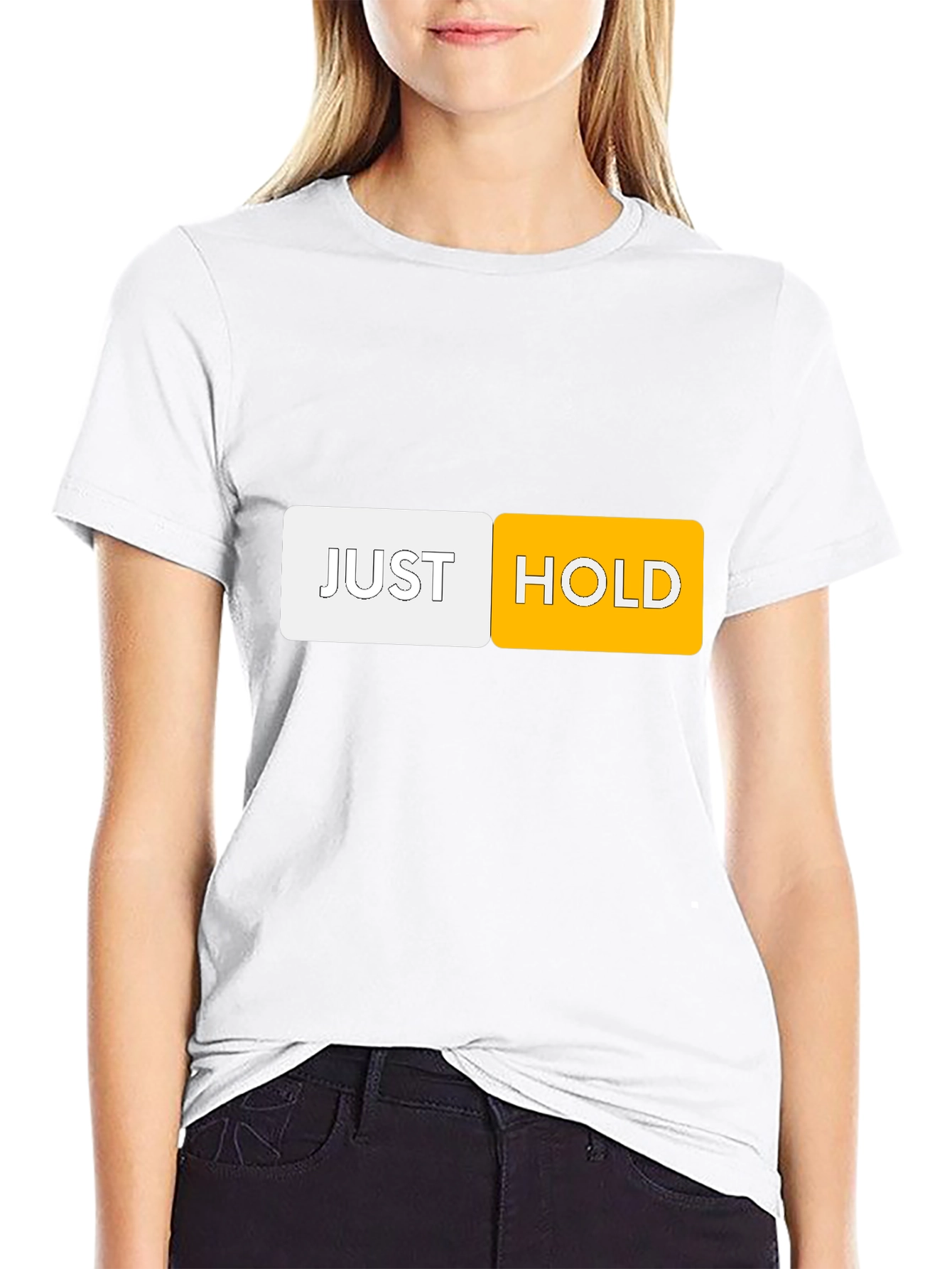Just Hold T-Shirt - Crypto HODL Tee