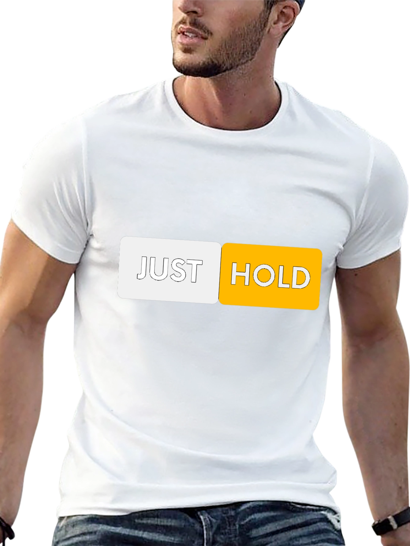 Just Hold T-Shirt - Crypto HODL Tee