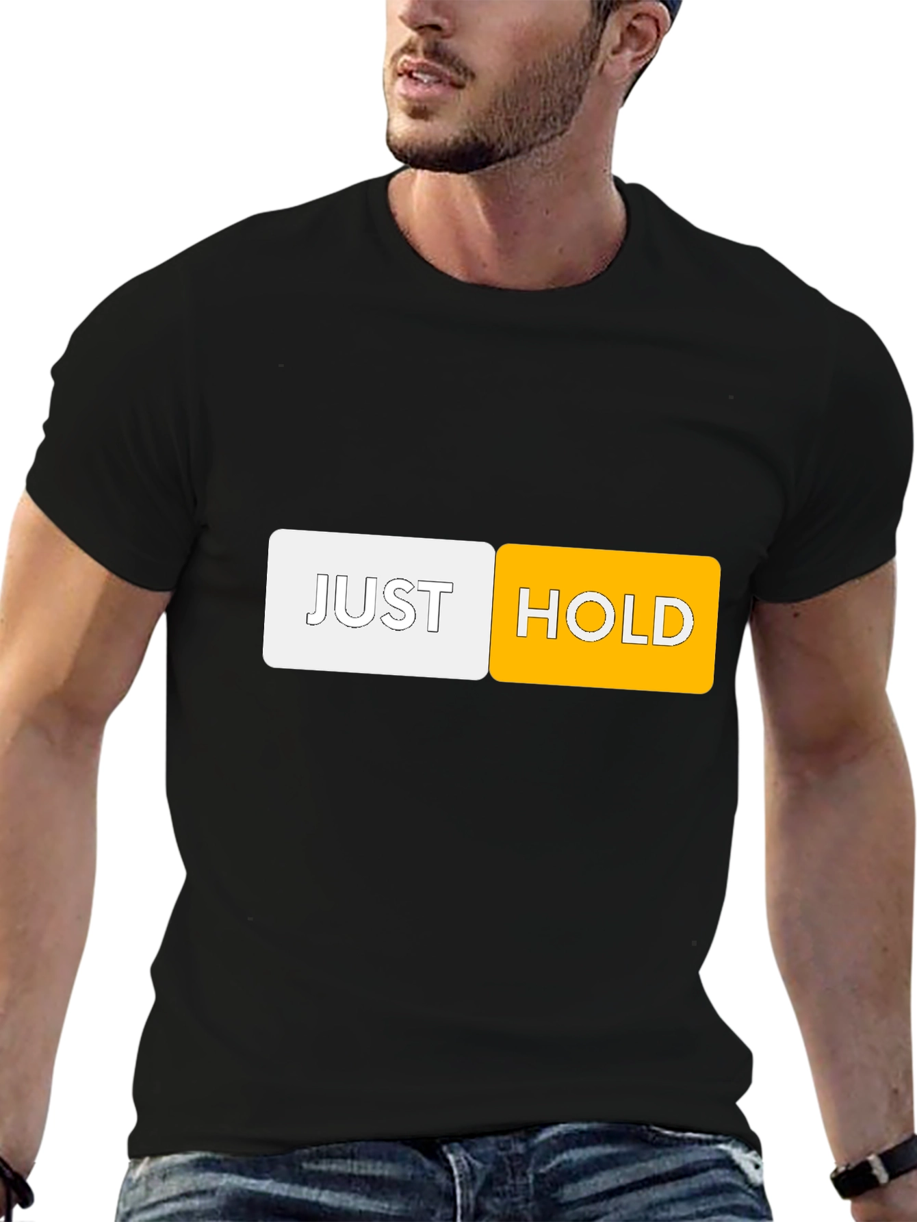 Just Hold T-Shirt - Crypto HODL Tee