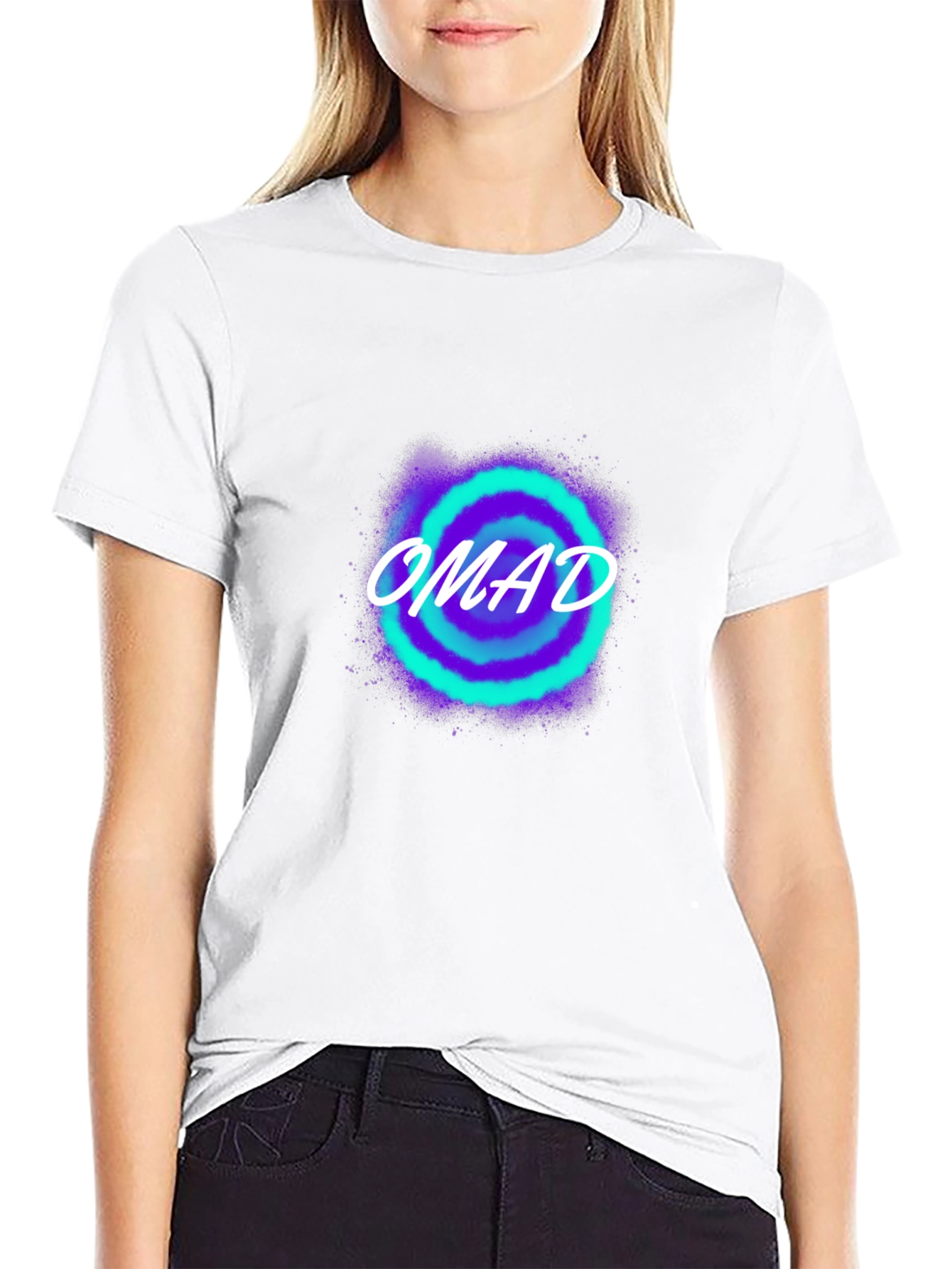 OMAD Circle Graphic Tee - Trendy Casual Wear