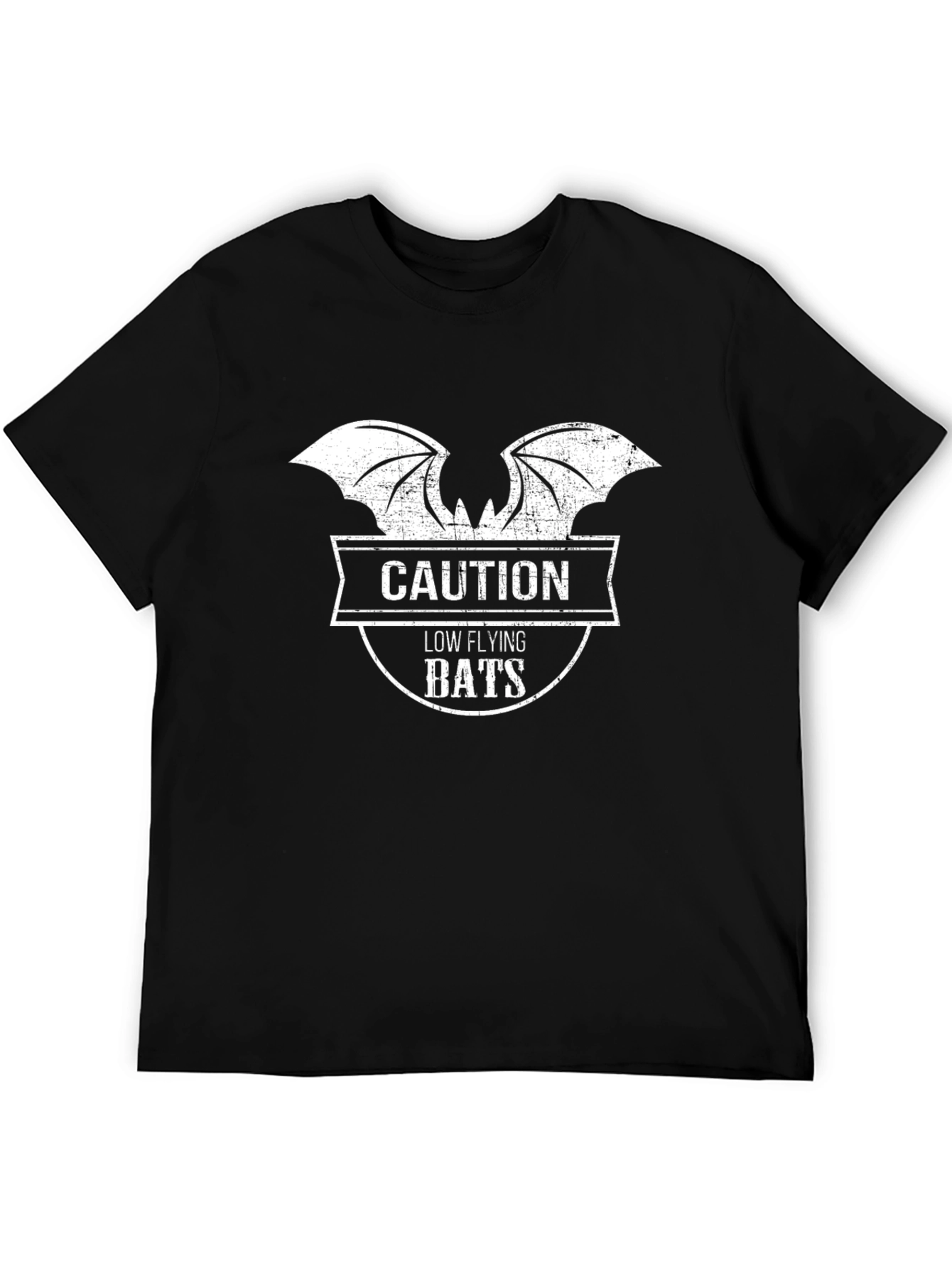 Caution Low Flying Bats Graphic T-Shirt