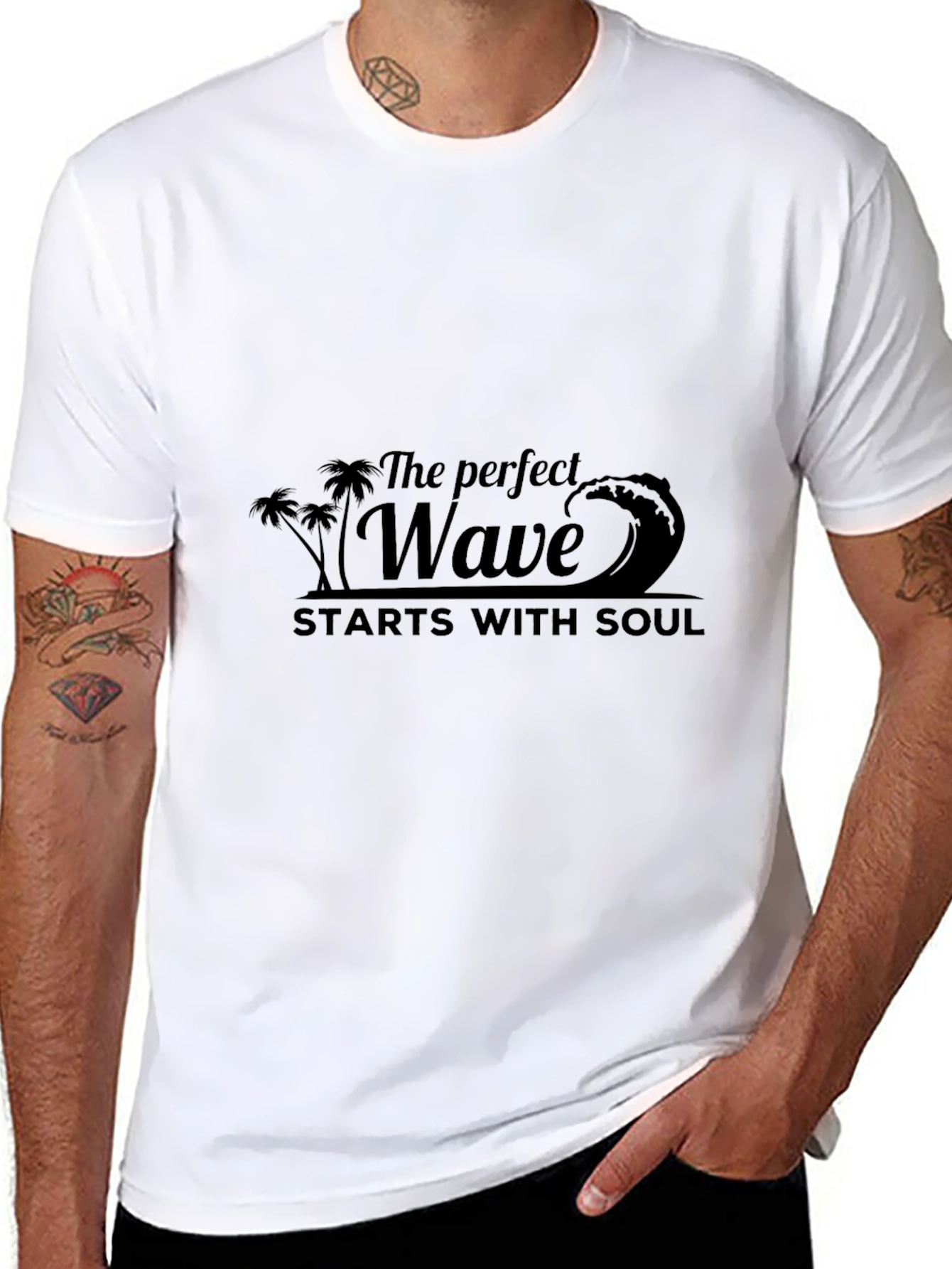 The Perfect Wave T-Shirt: Soulful Surf Design