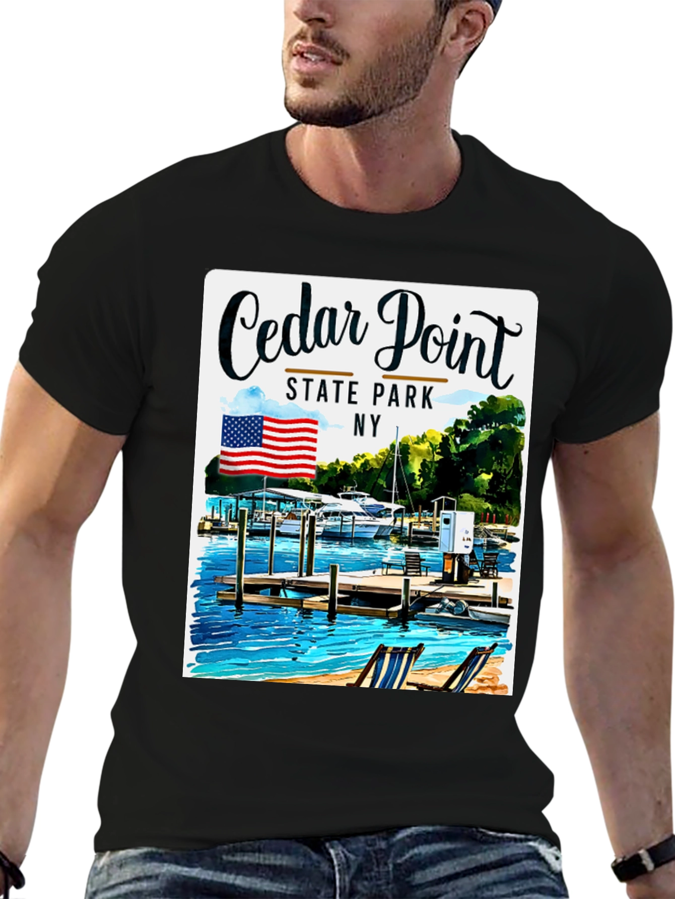 Cedar Point State Park NY T-Shirt